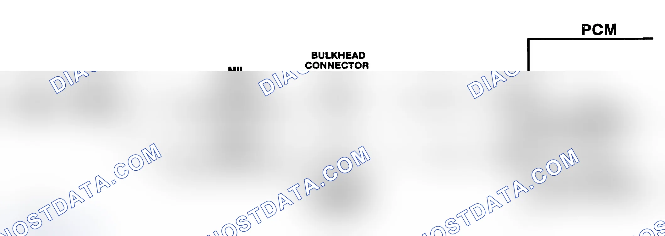 Scheme 167: DTC 46 Schematic (6.5L Diesel) Malfunction Indicator Light (MIL) Circuit Fault
