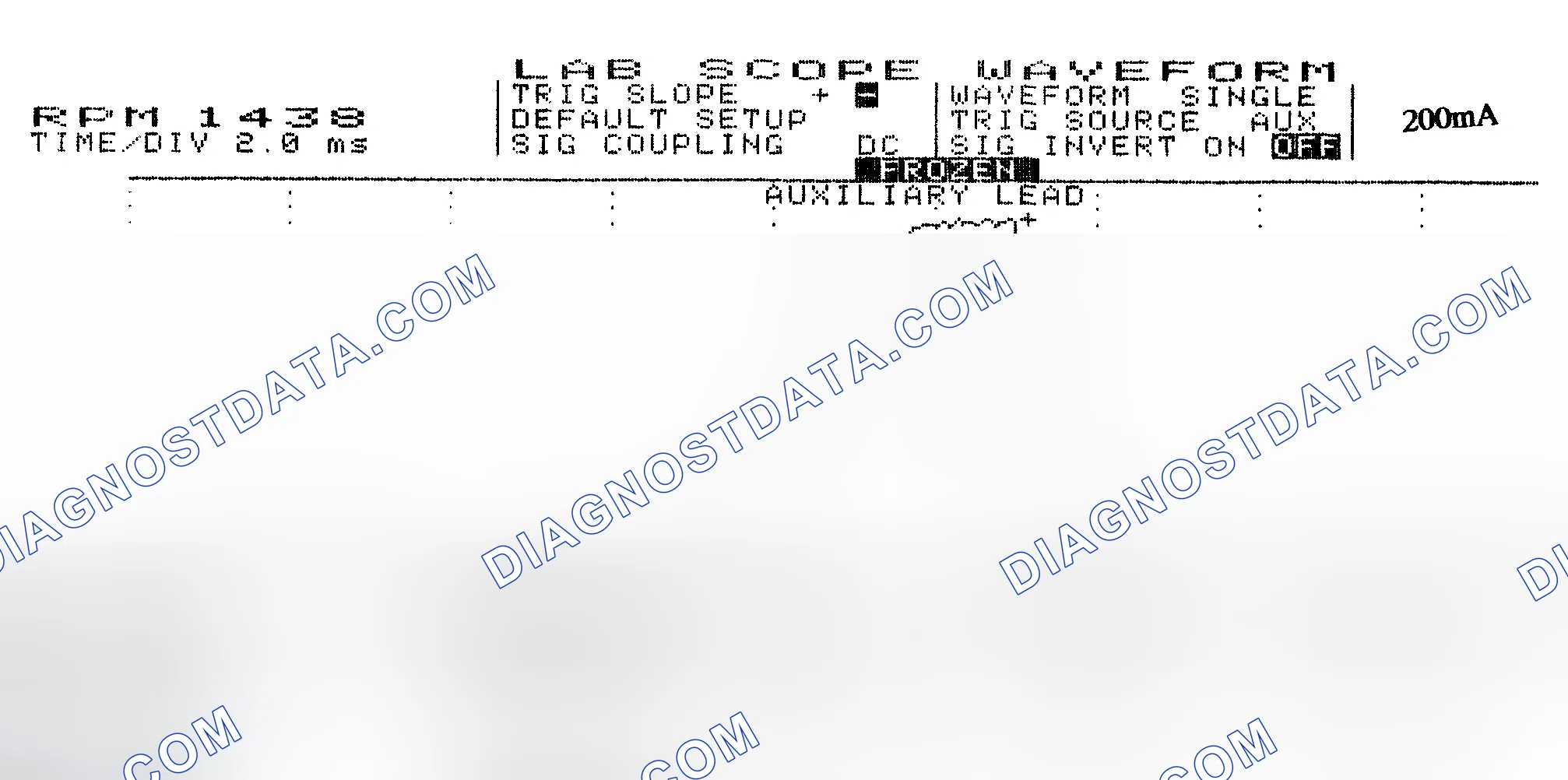 Scheme 15: Single Injector w/Normal Current Flow - Current Pattern