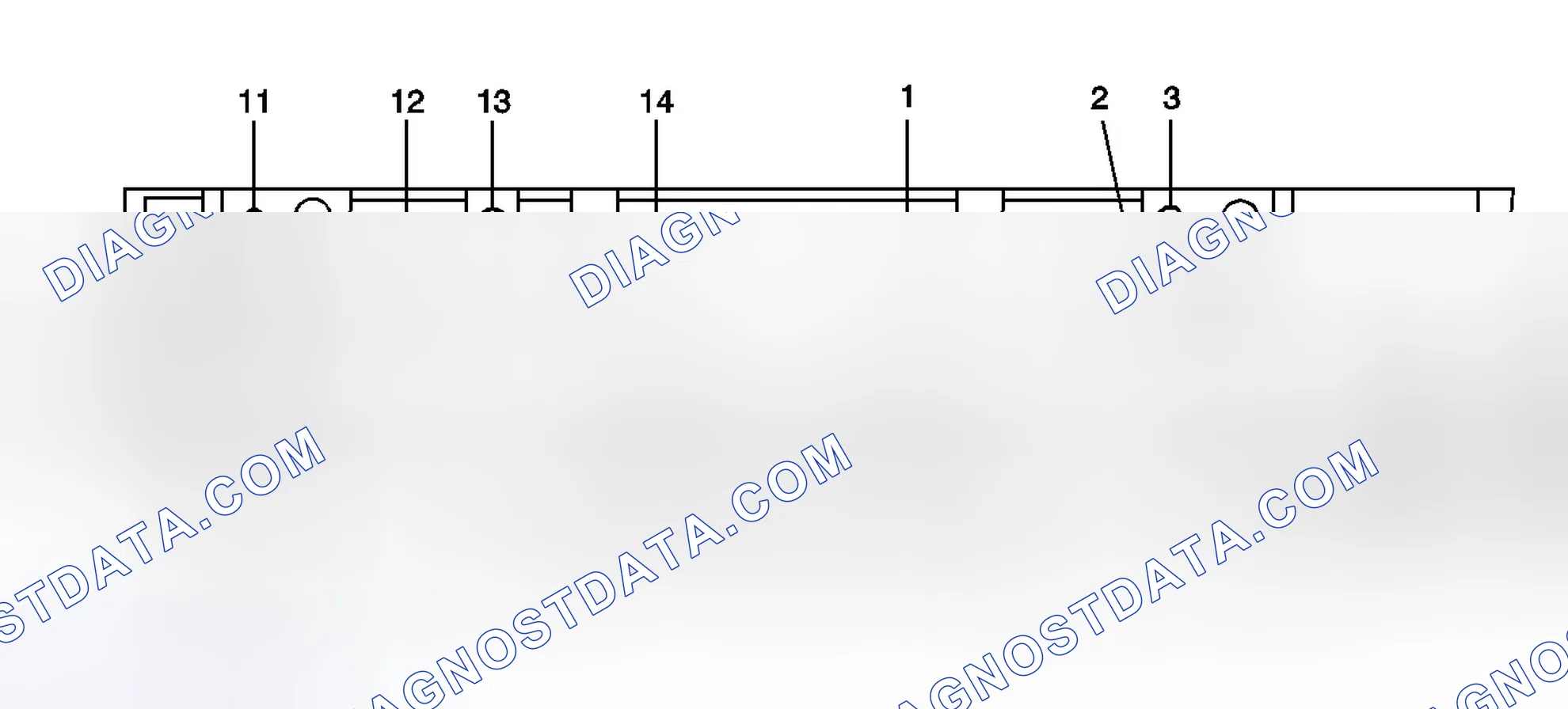 Scheme 72: Cylinder Head - Exhaust Manifold Deck View