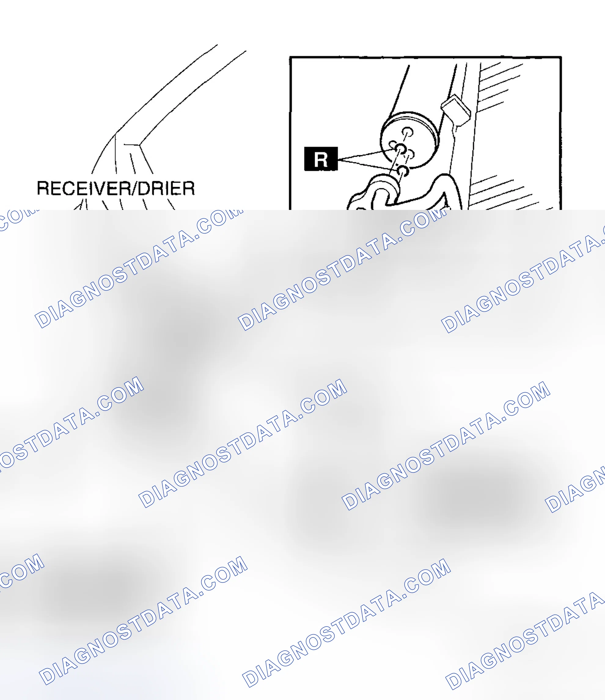 Scheme 6: RECEIVER/DRIER REMOVAL/INSTALLATION