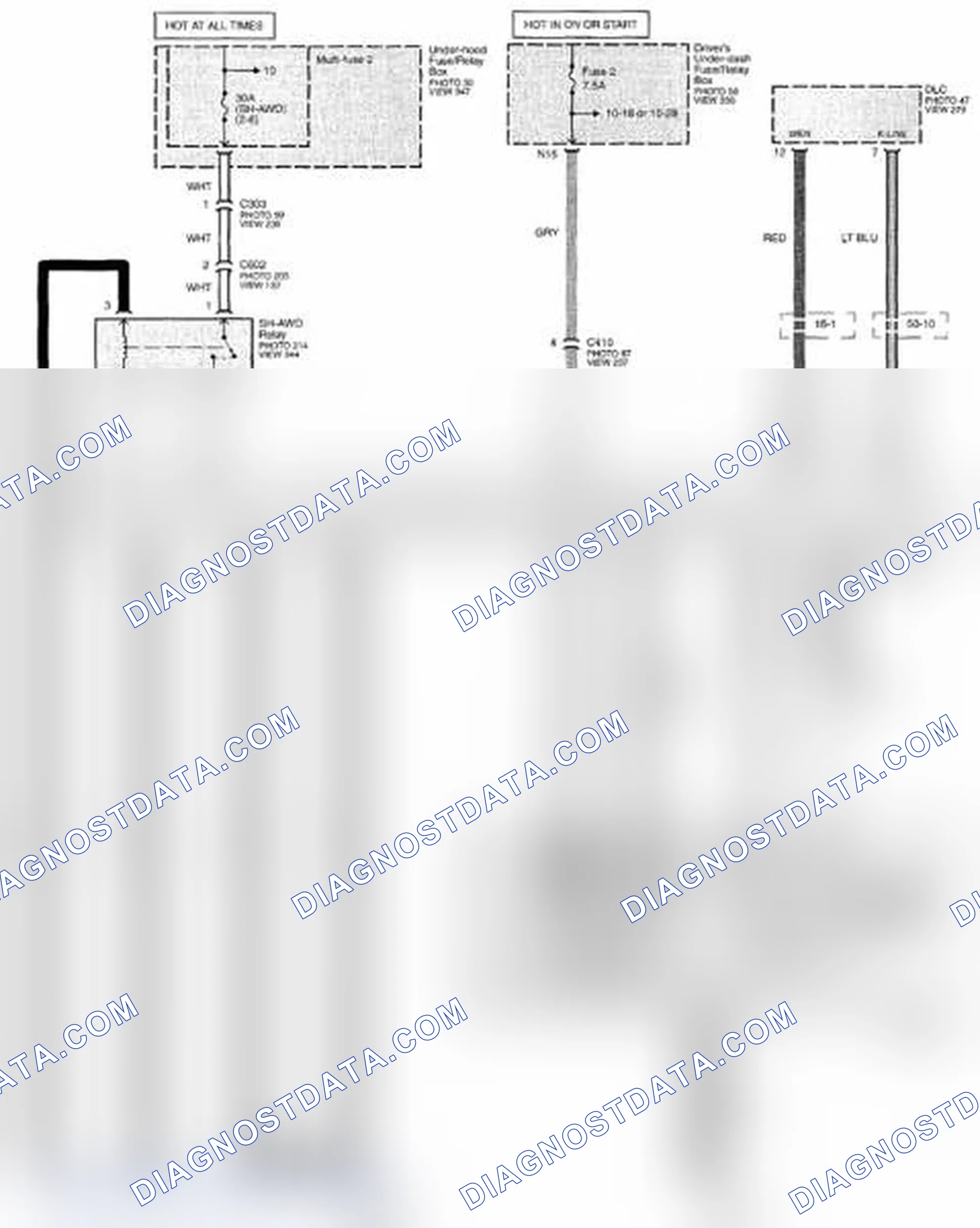 Scheme 264: SH-AWD (Super Handling All-Wheel Drive) Circuit Diagram (Page 37)
