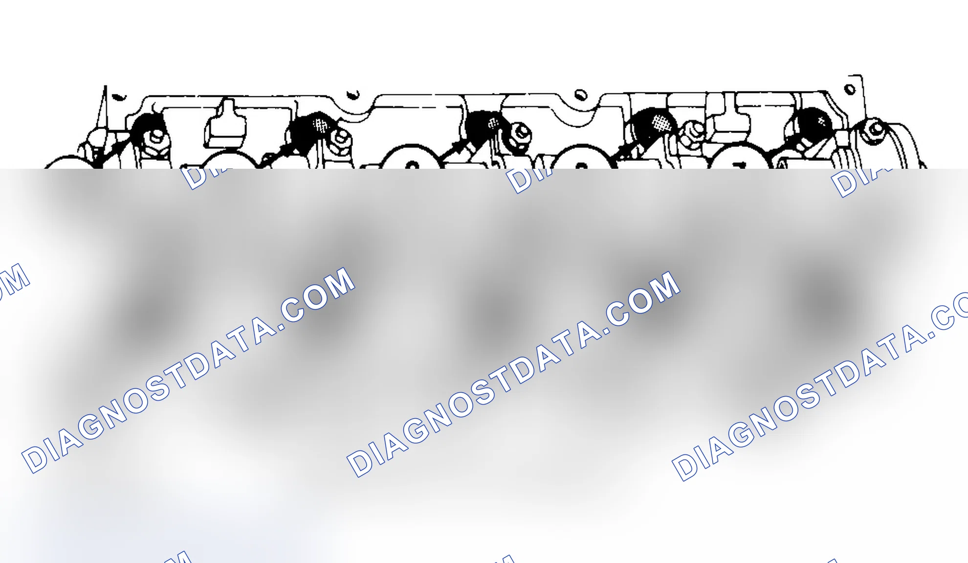 Scheme 3: Typical Cylinder Head Tightening or Loosening Sequence