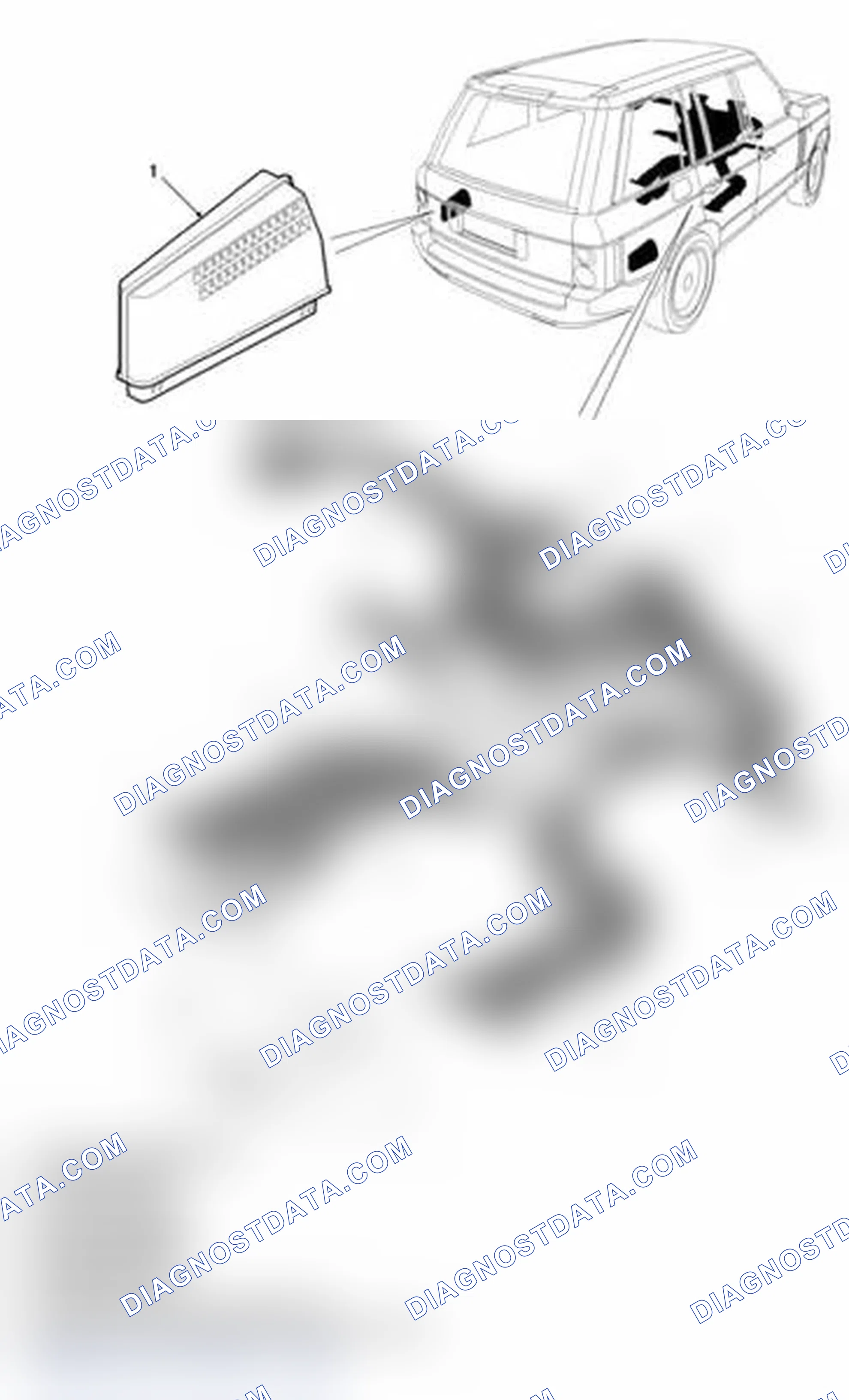 Scheme 54: Heater Assembly and Ducting Component Location