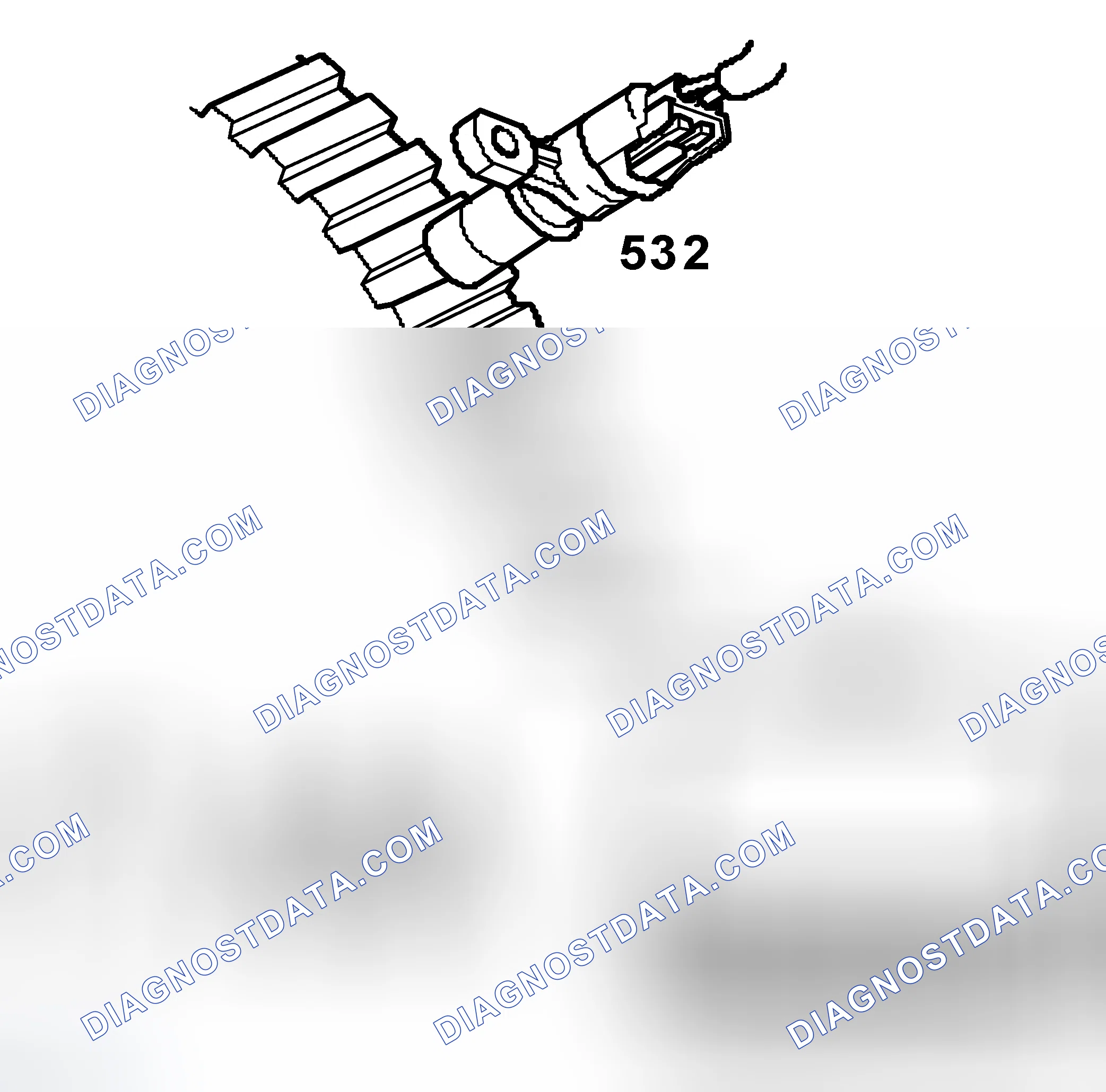Scheme 585: Input shaft speed sensor