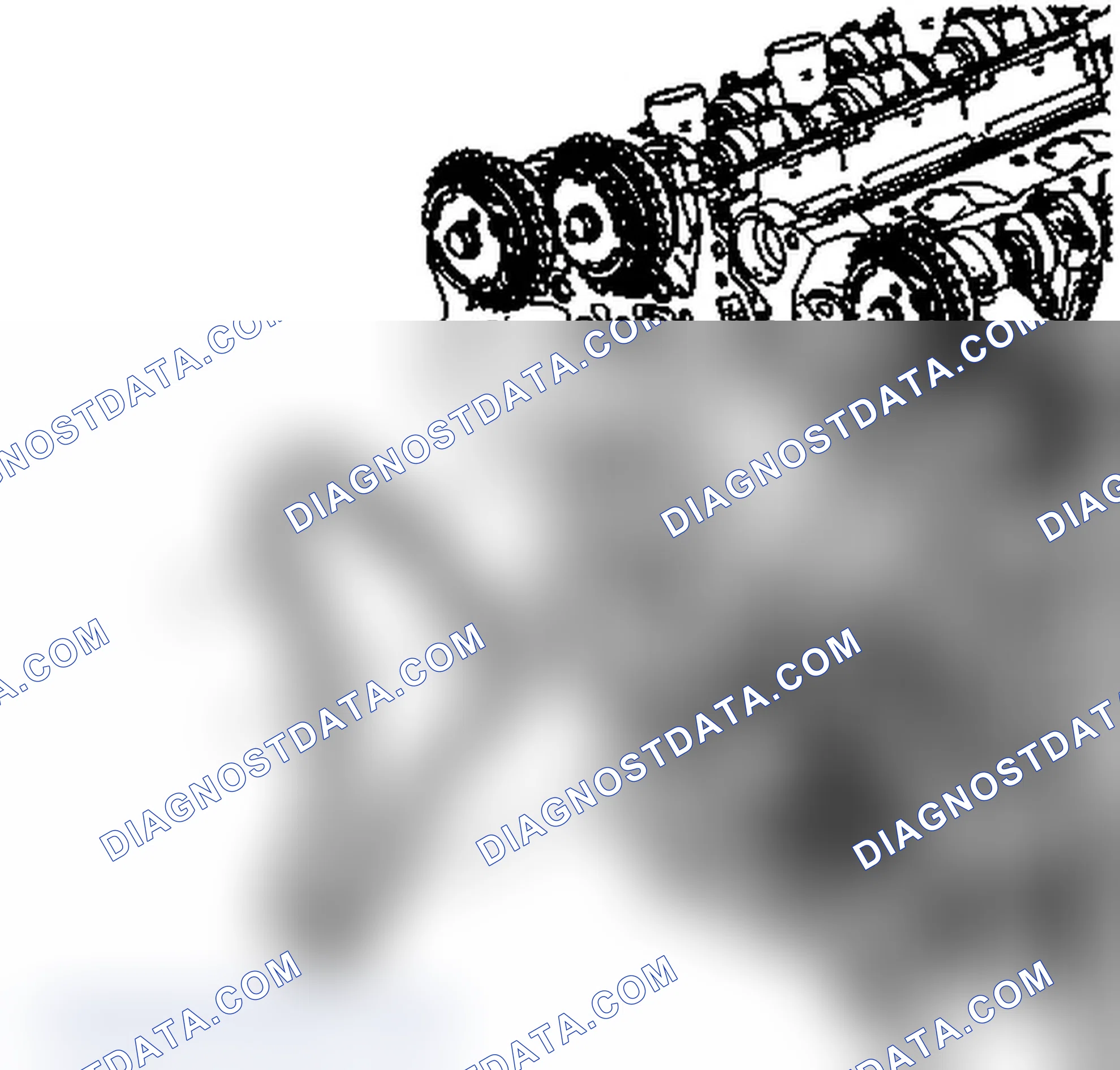 Scheme 194: Secondary Camshaft Drive Chain Removal - Left
