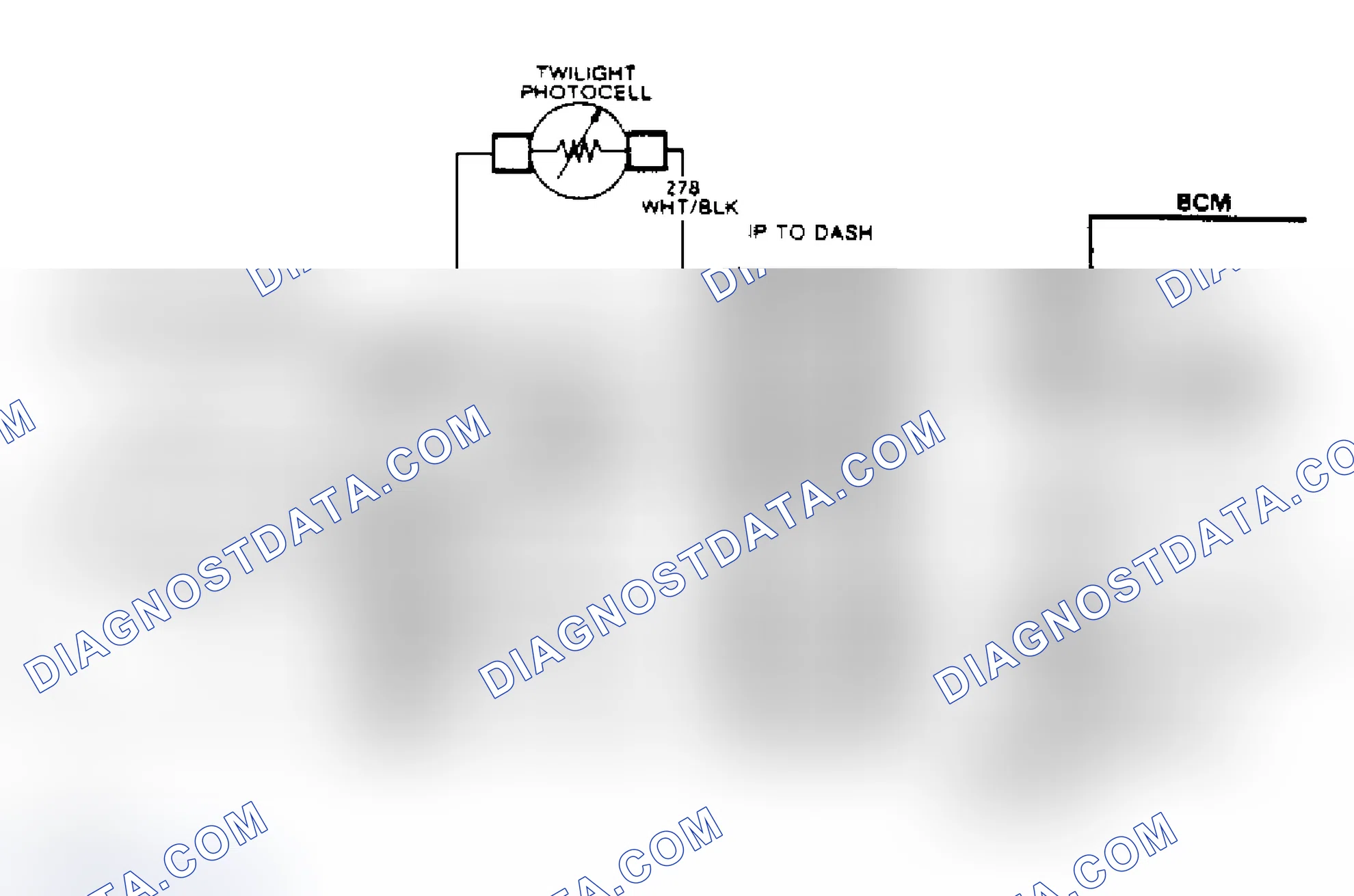 Scheme 127: Code B123, Wiring Diagram (1 of 2) Panel Lamp Switch Circuit