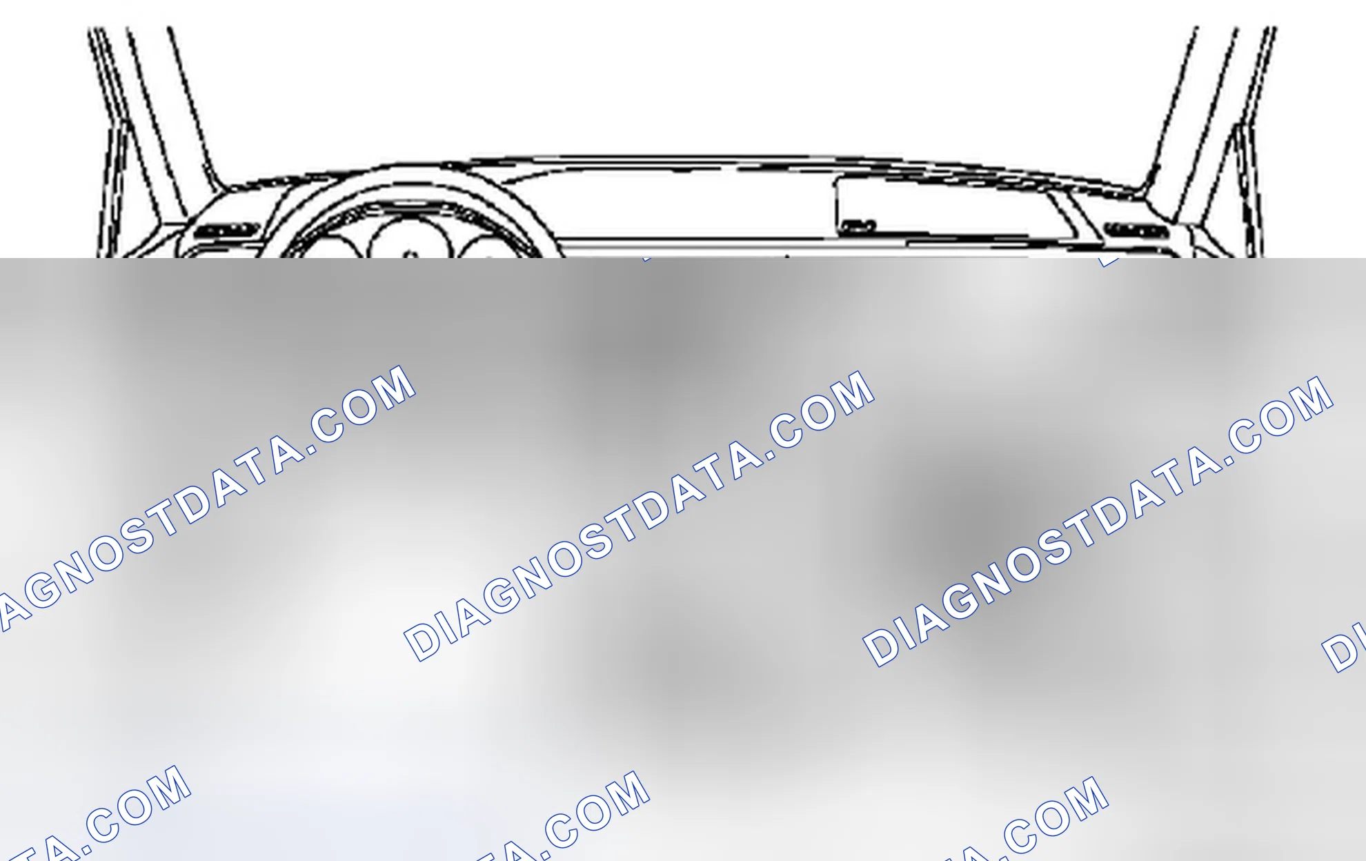 Scheme 134: Evaporator temperature sensor, location - GF83.57-P-2102-01A