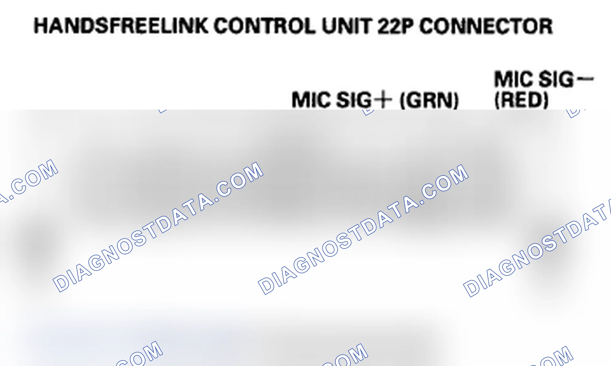 Scheme 234: DTC B1776: Microphone Input/Output Short to Ground