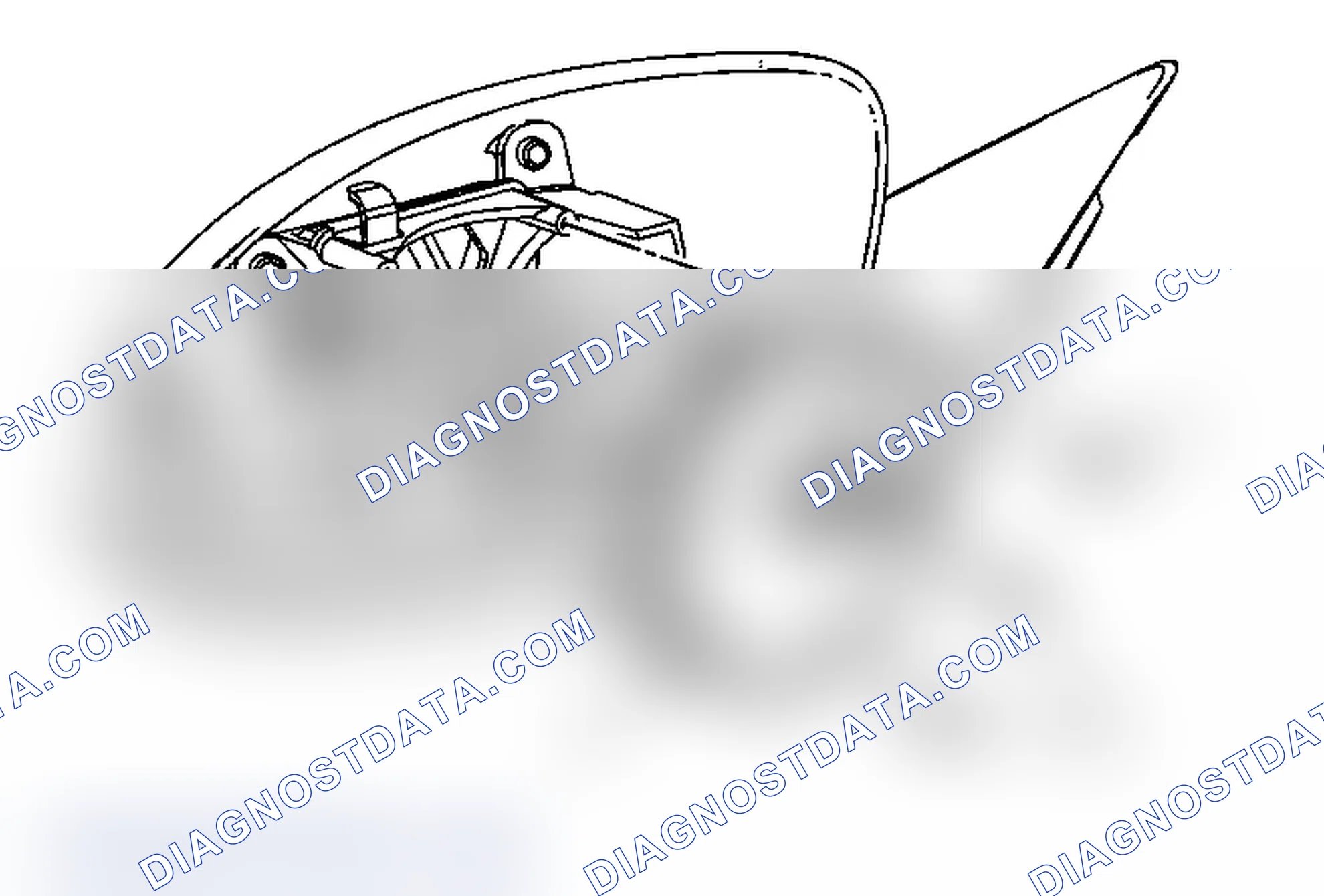 Scheme 8: Outside Rearview Mirror Motor Replacement