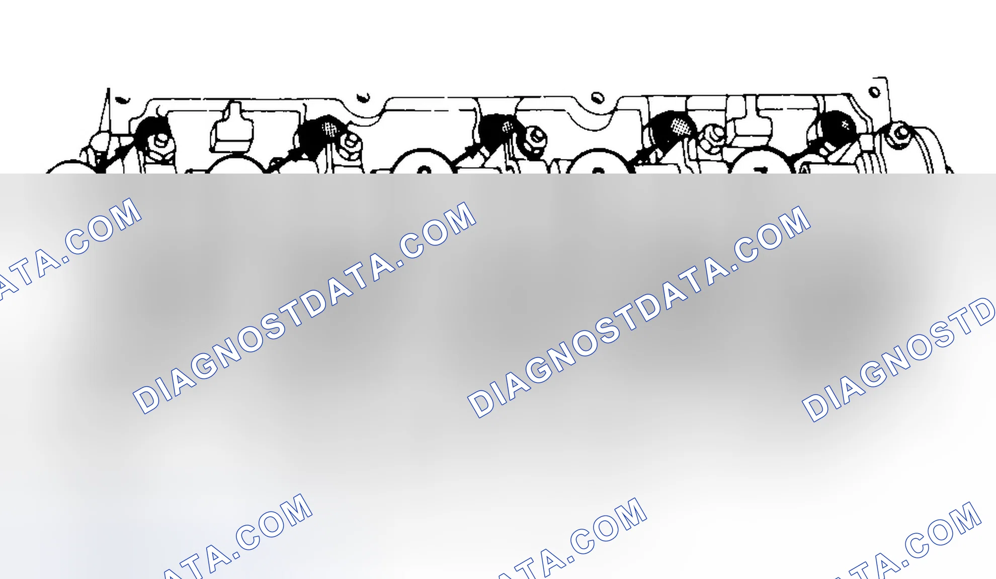 Scheme 7: Typical Cylinder Head Tightening or Loosening Sequence