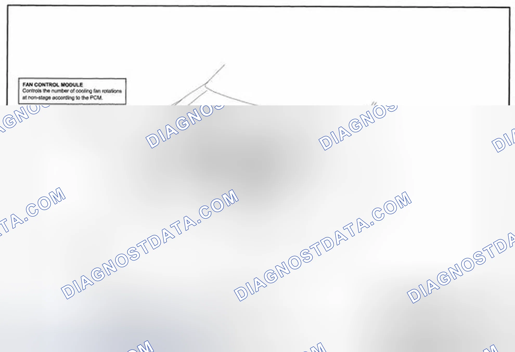 Scheme 81: Cooling System (Single Fan Control Module) Wiring Diagram - 0112-1b (2 Of 2)