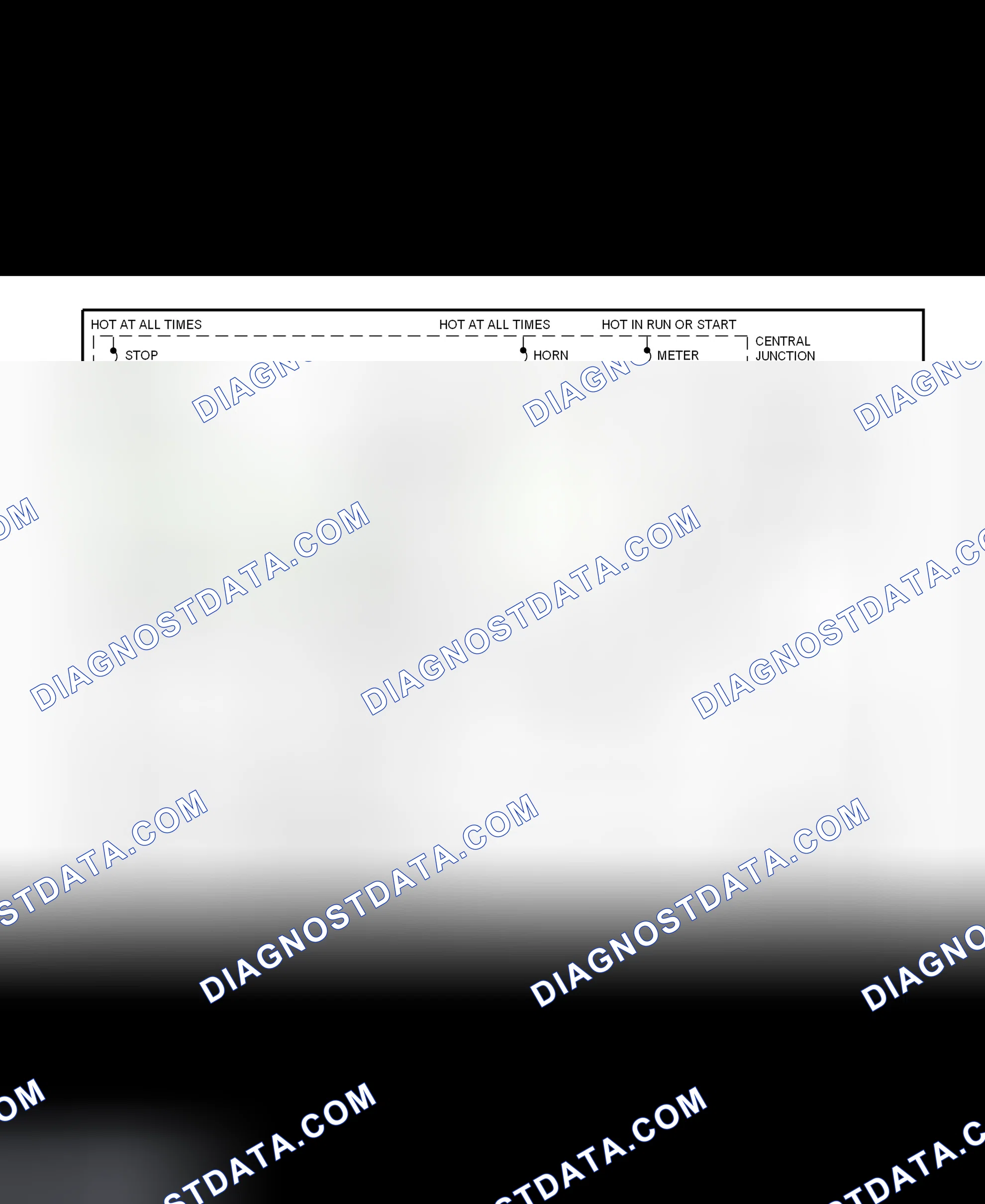 Fig. 212: Shift Interlock System Wiring Diagram (2002 ZX2)