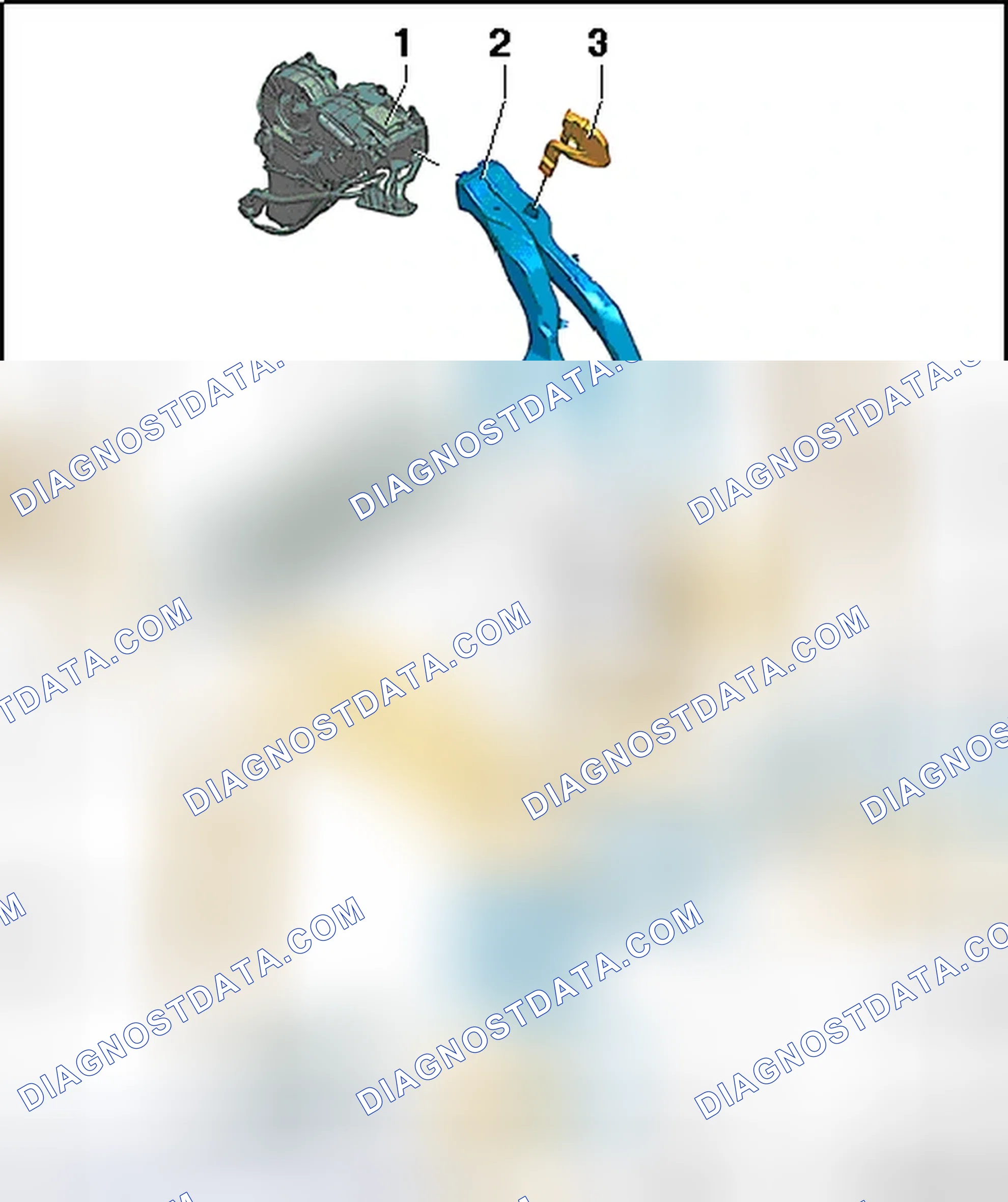 Scheme 16: AIR CHANNELS AND REAR VENTS (WITH REAR HEATING & A/C UNIT)