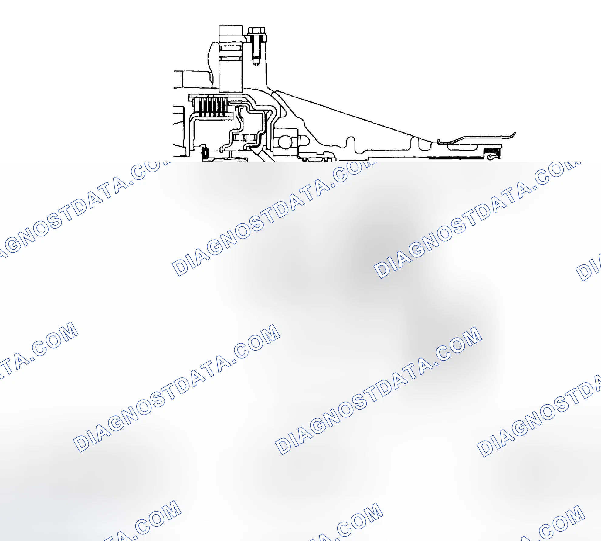 Scheme 1239: Identifying Transfer Oil Pressure Control Device