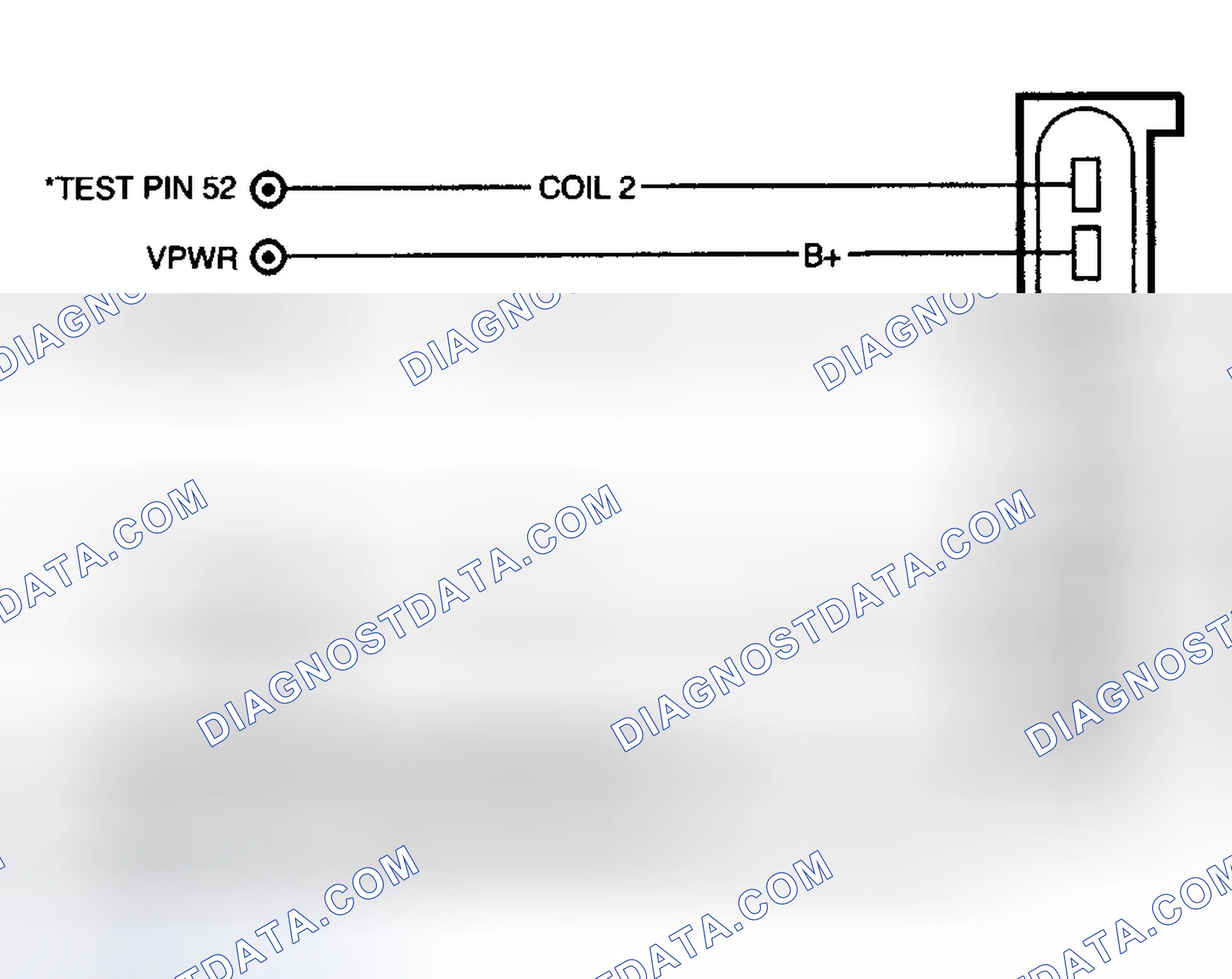 Scheme 55: 4-Tower Coil Pack Test Circuits & Connector Terminals