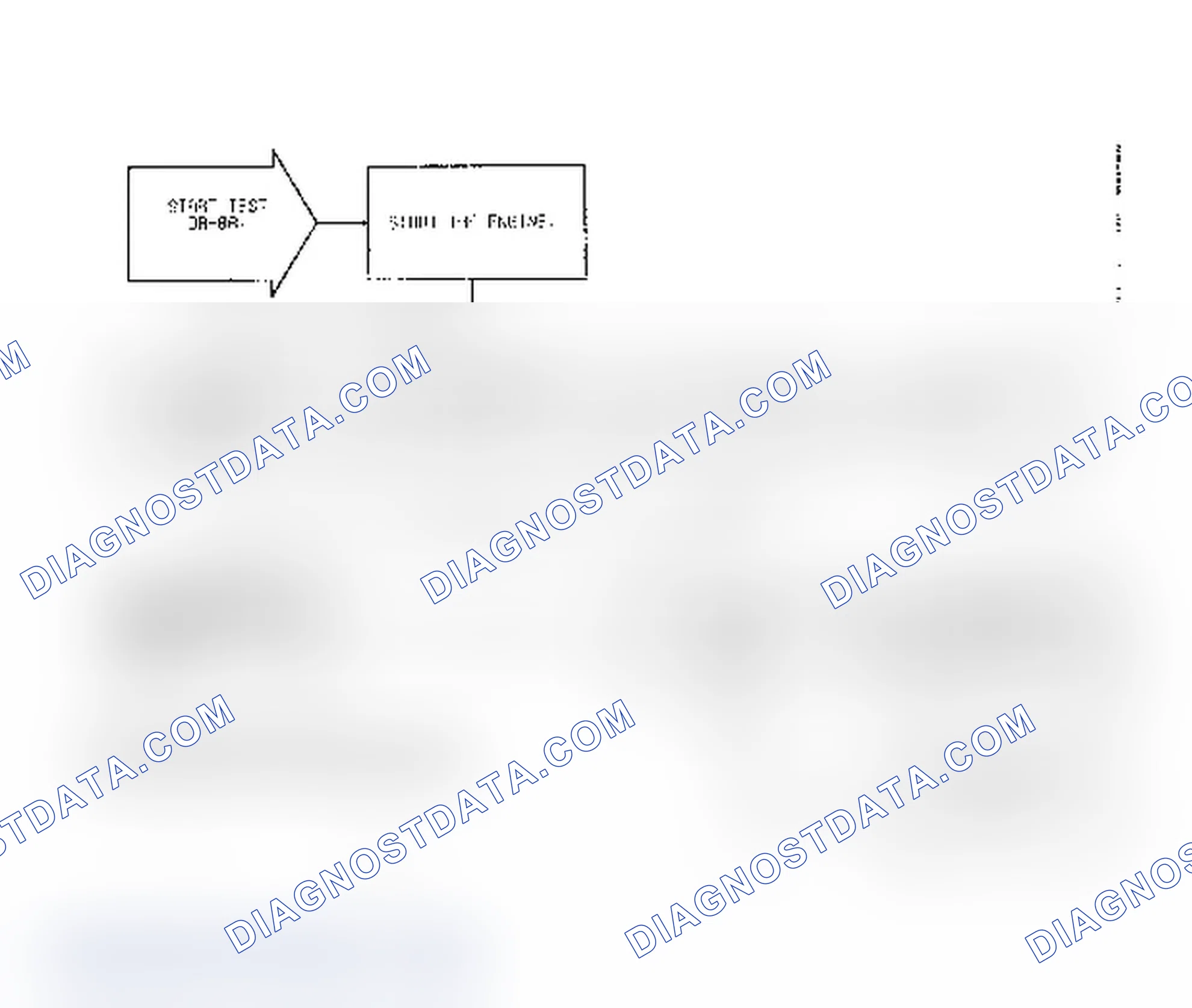 Scheme 426: Test DR-8A Code 21, Diagnostic Flow Chart (1 of 2)