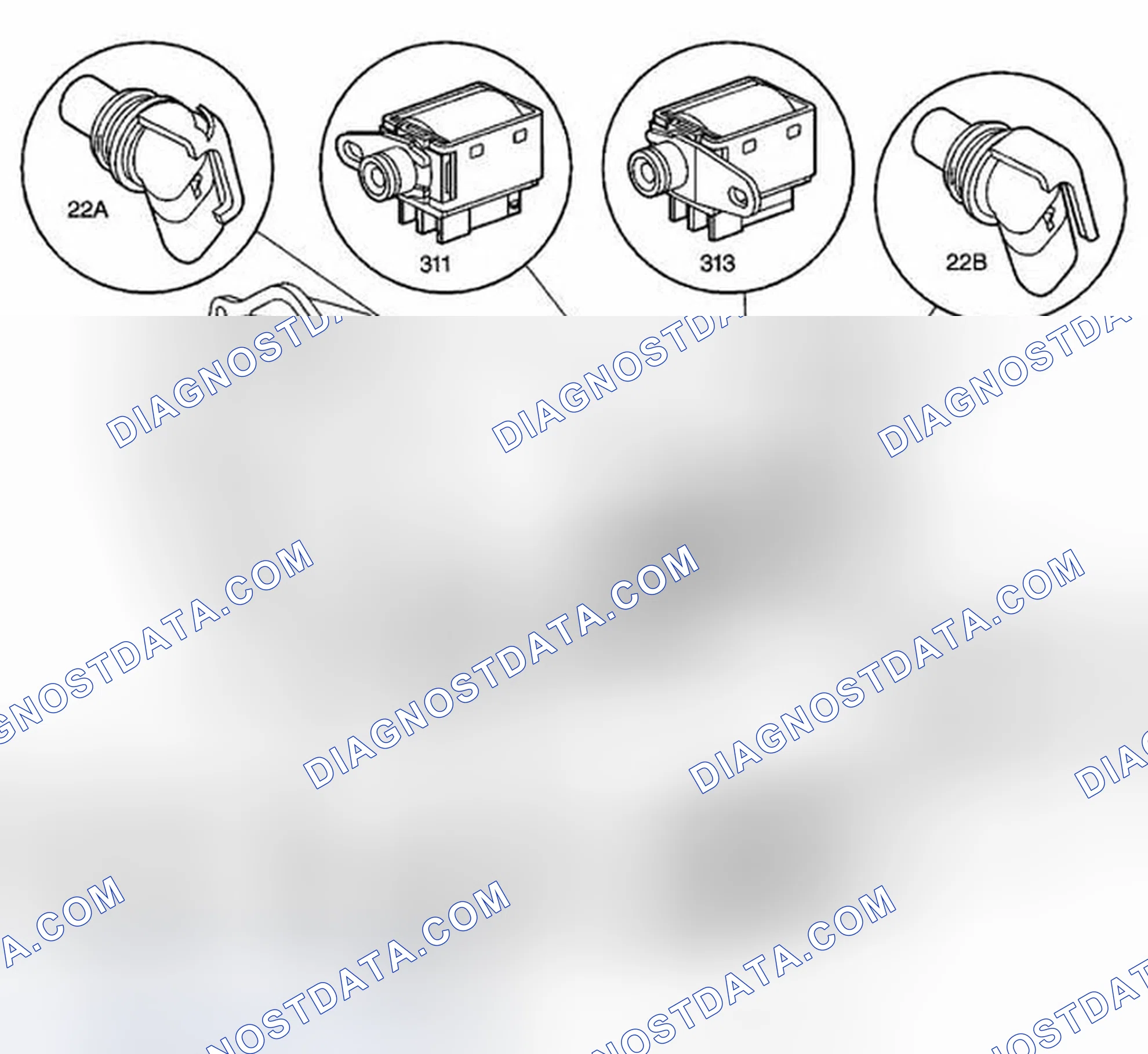 Scheme 16: Automatic Transmission Electronic Component Views