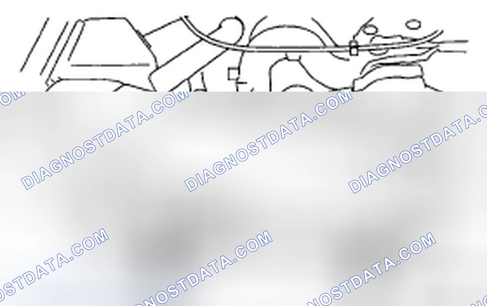 Scheme 254: Locating Air Intake Duct Bolts
