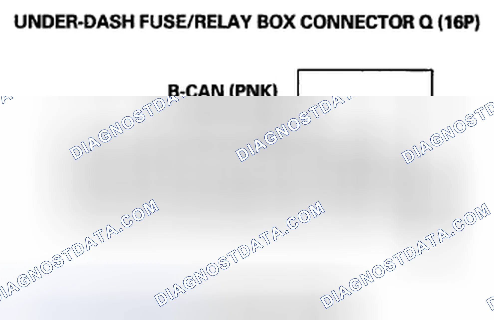 Scheme 4: DTC B1000: Communication Bus Line Error