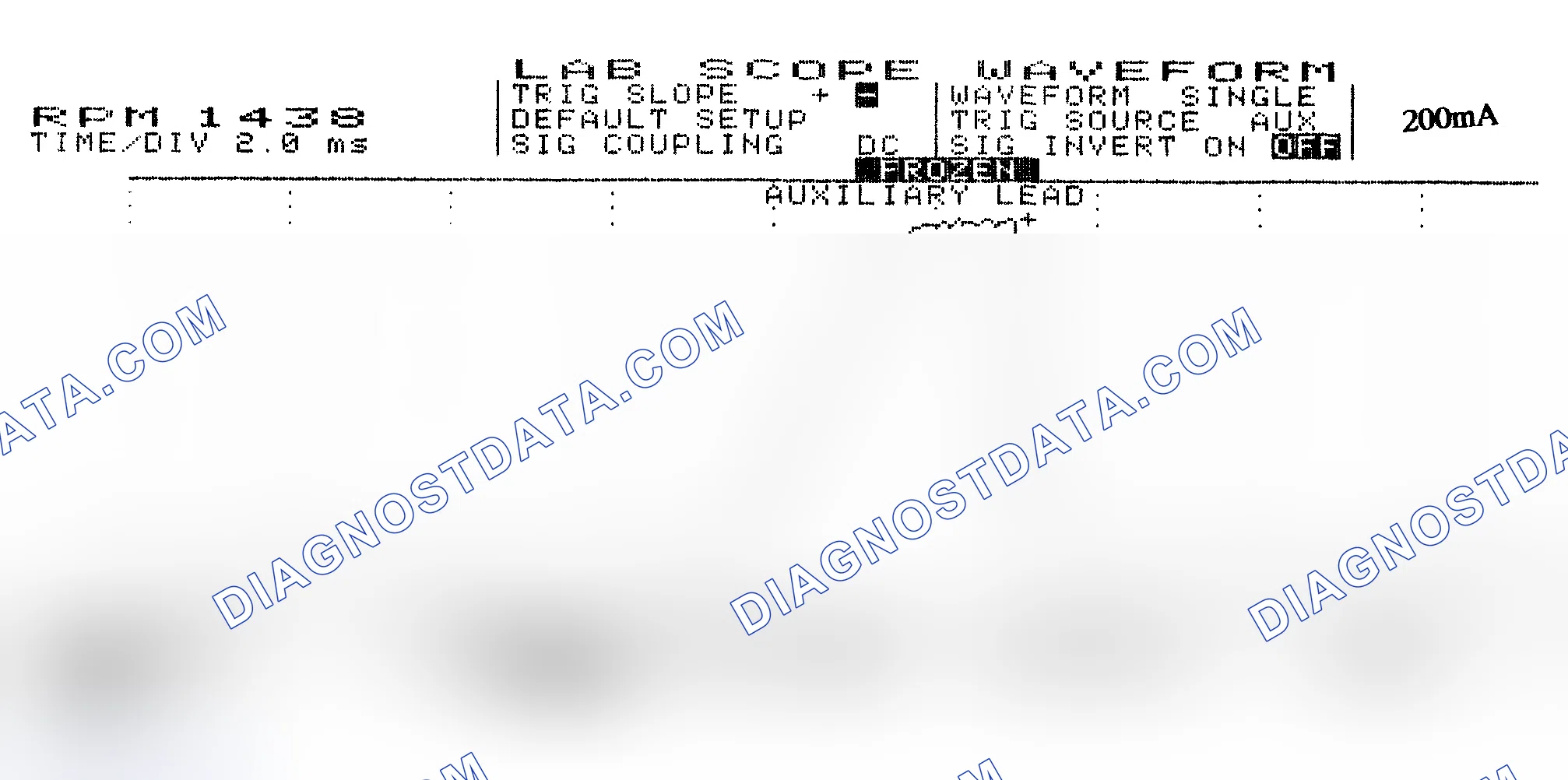 Scheme 15: Single Injector w/Normal Current Flow - Current Pattern