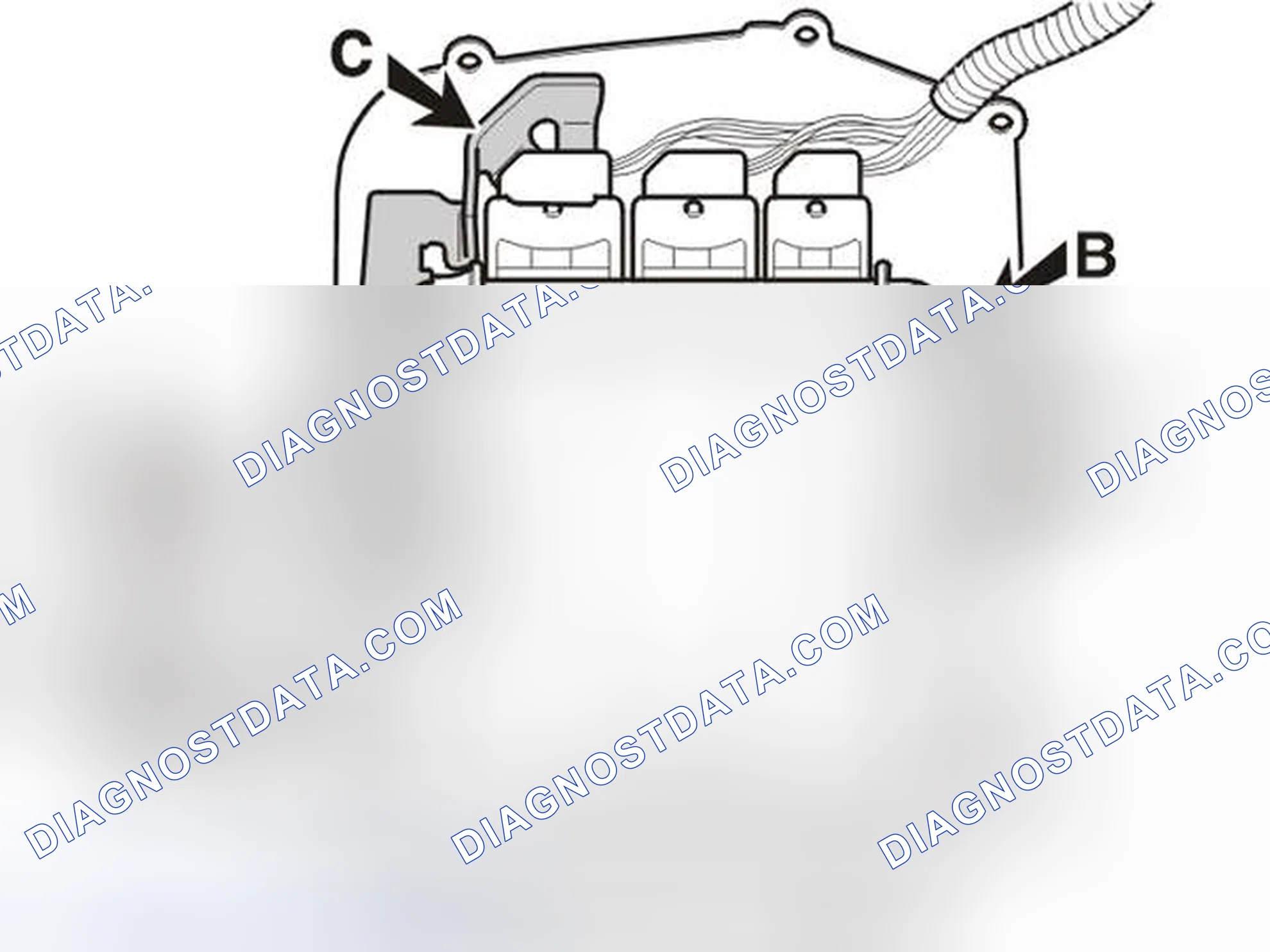 Scheme 140: Installing engine control module (ECM)