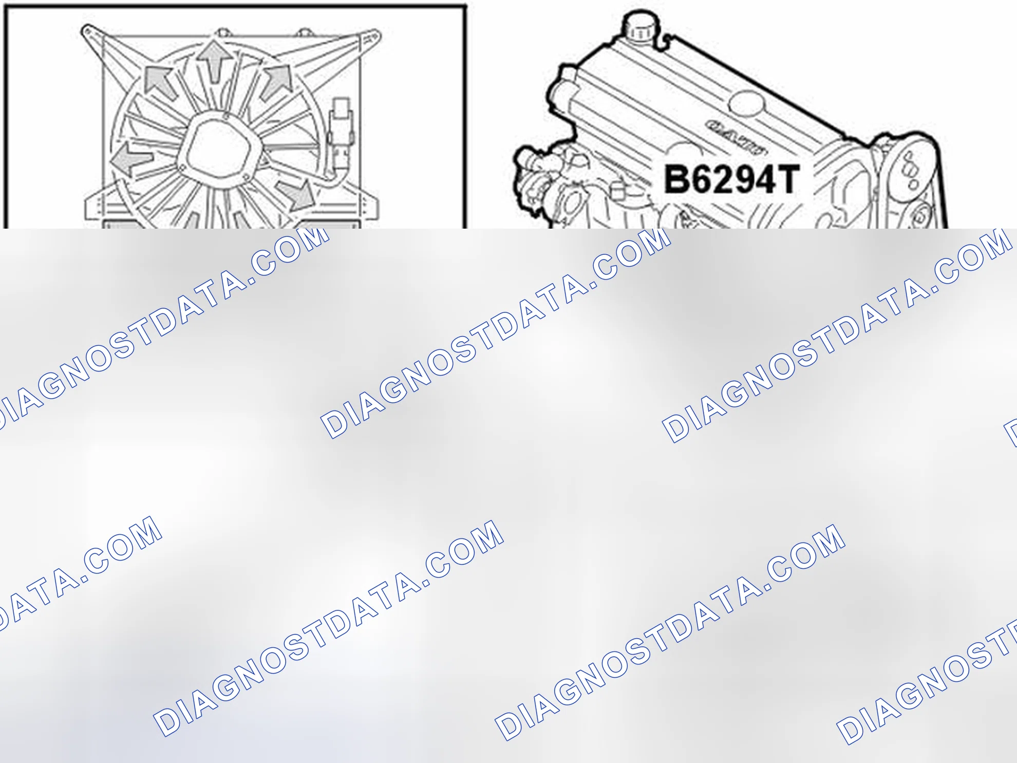 Scheme 472: UNIQUE TO THE XC90 WITH B6294T ENGINE