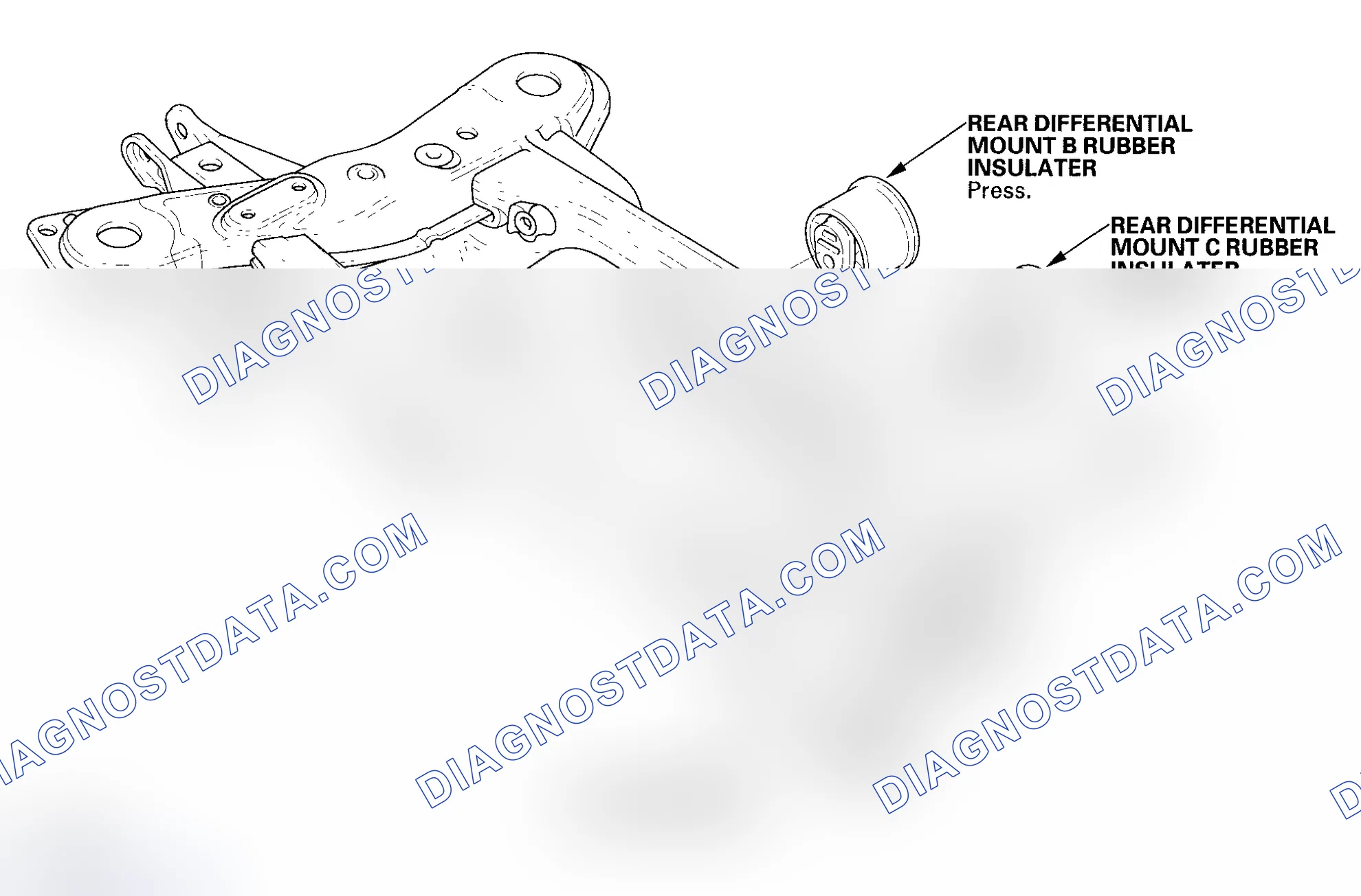 Scheme 90: Differential Mount Replacement