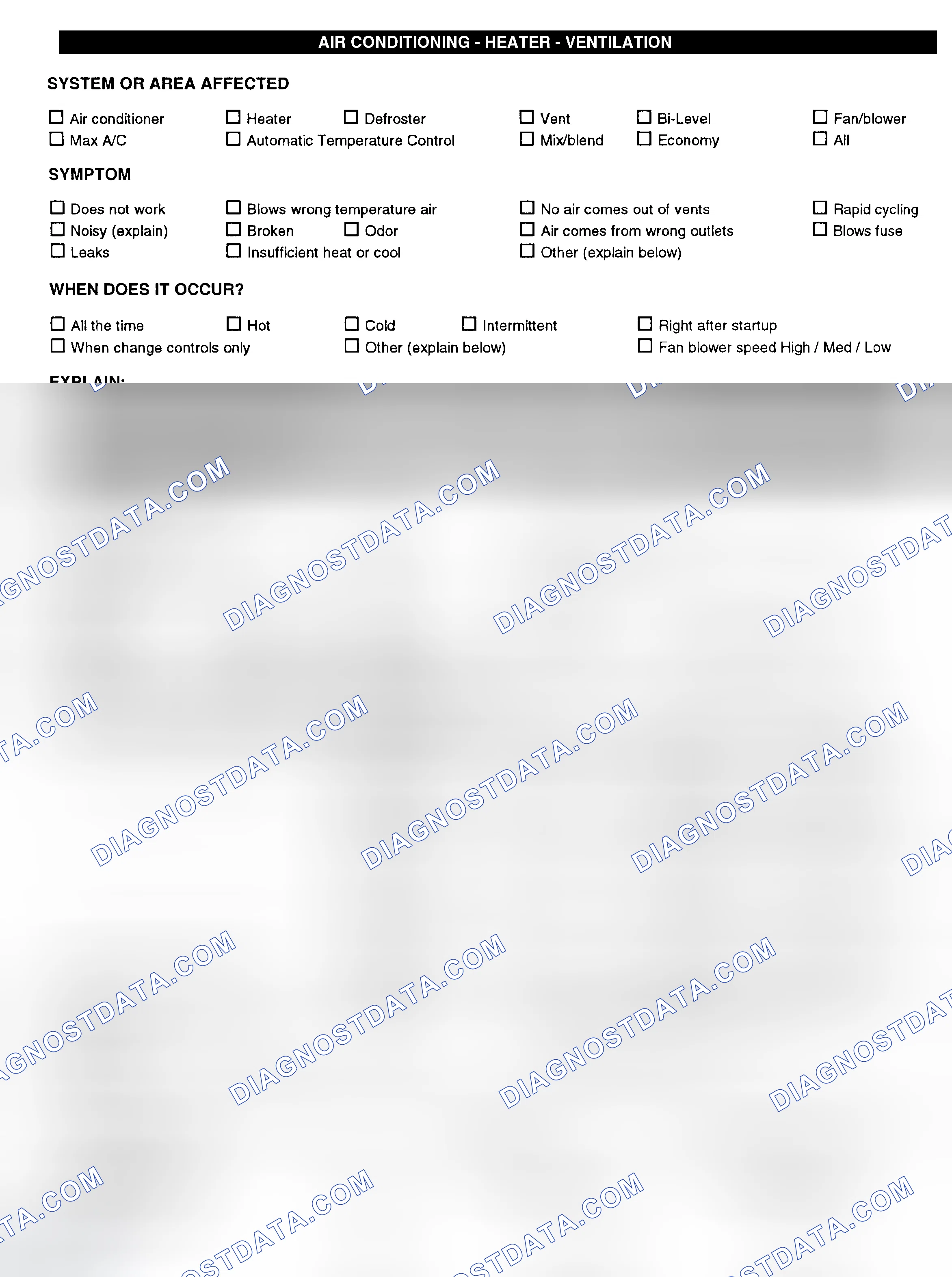 Scheme 4: Symptom Check List - Page 3