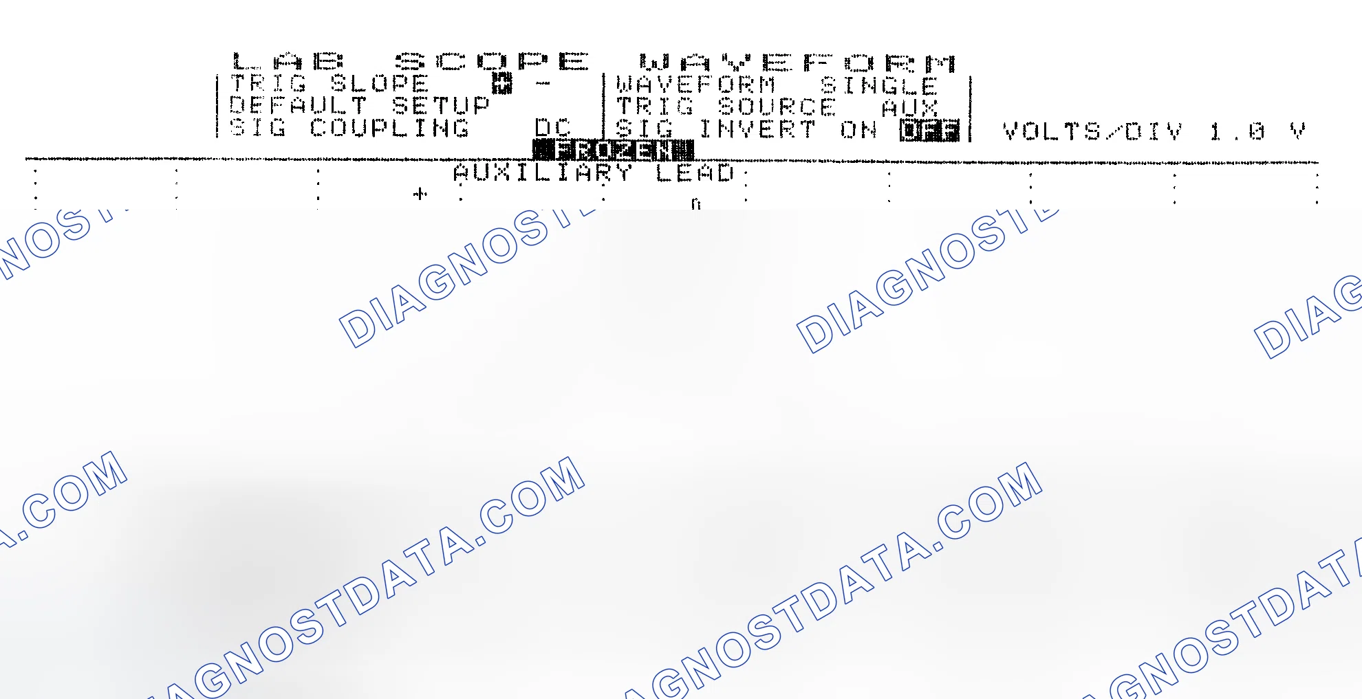 Scheme 19: Single Injector w/Excessive Current Flow - Current Pattern