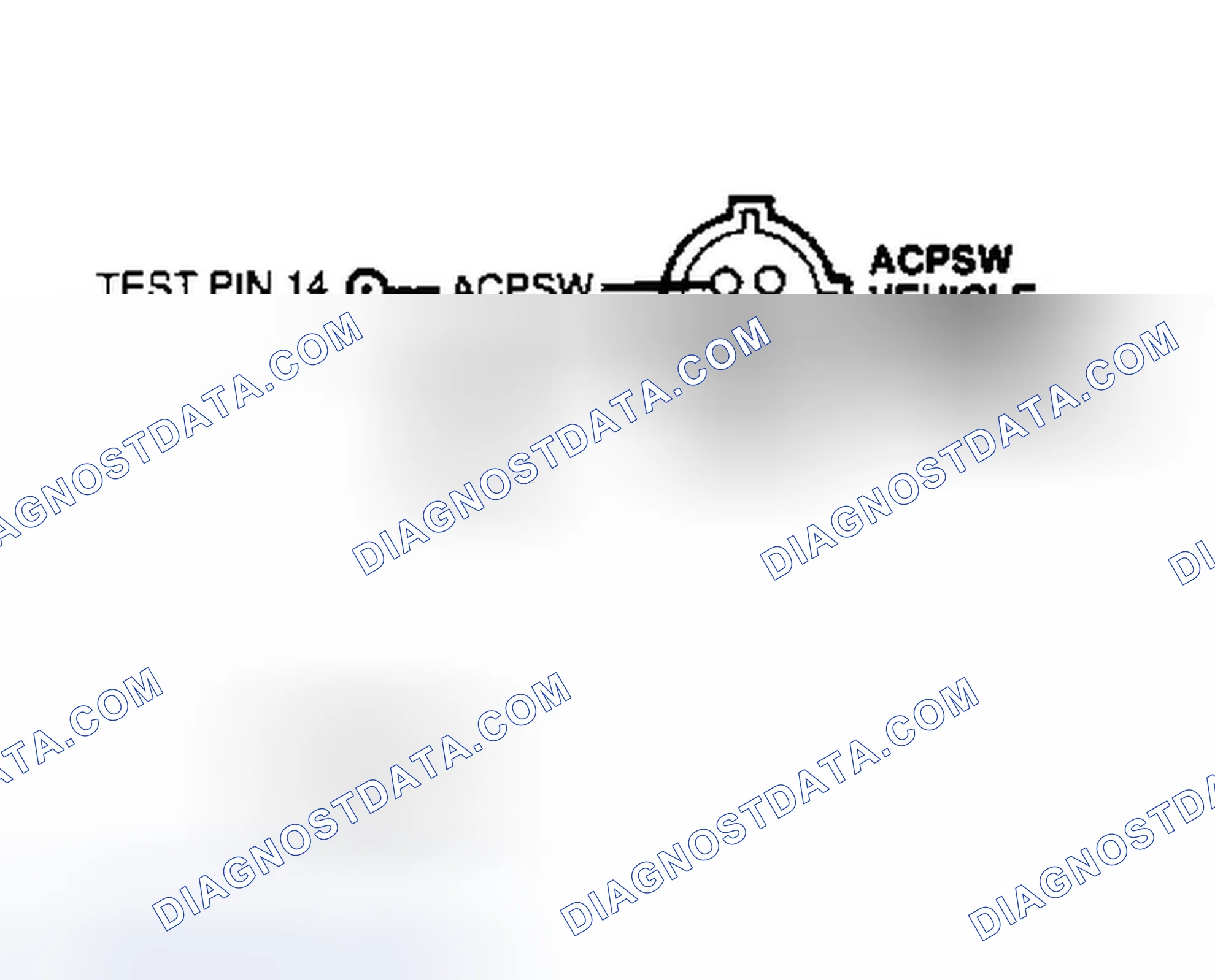 Scheme 45: A/C Pressure Switch (ACPSW) Connector (KF12)