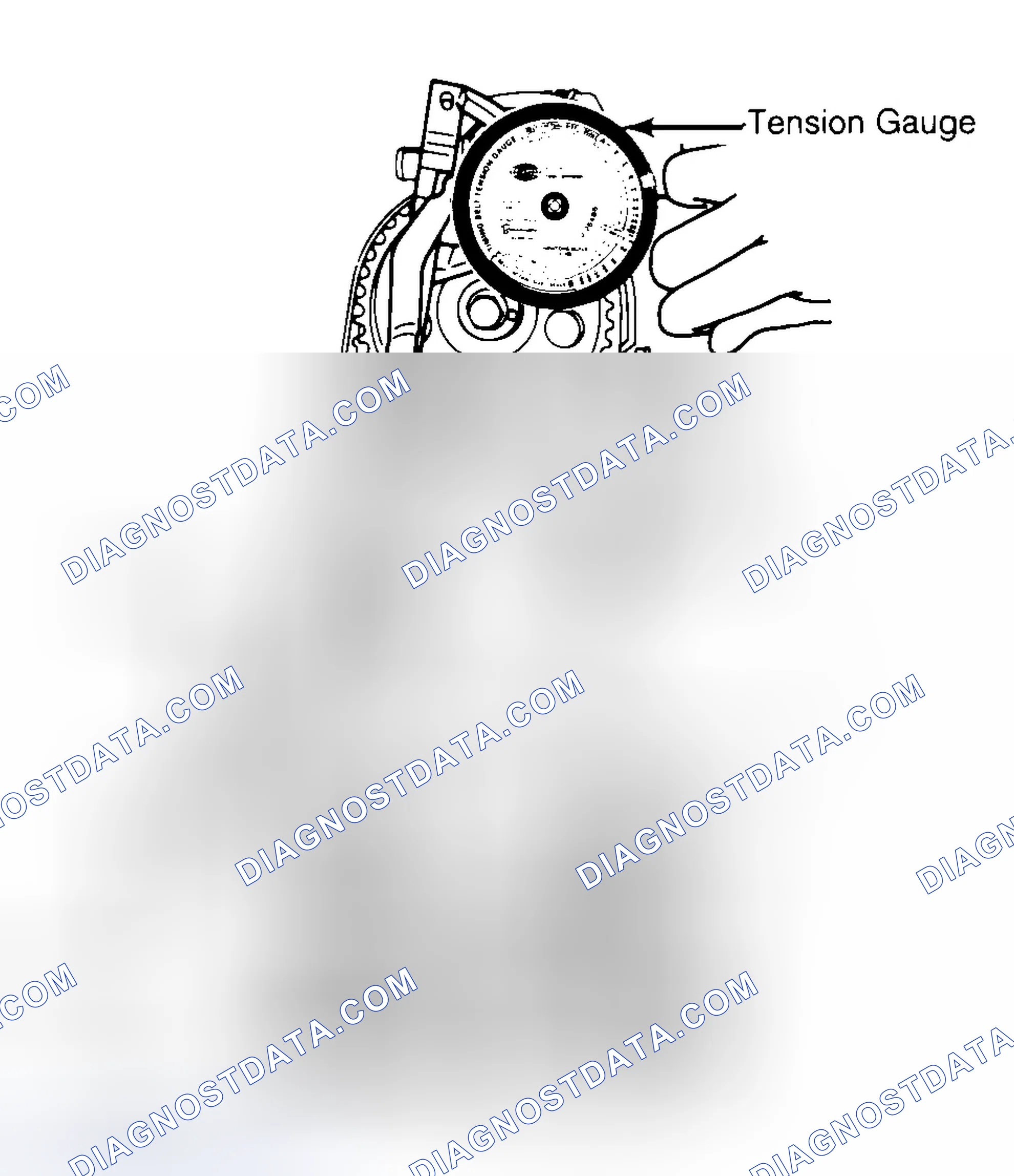 Scheme 3: Adjusting Typical Timing Belt Tension