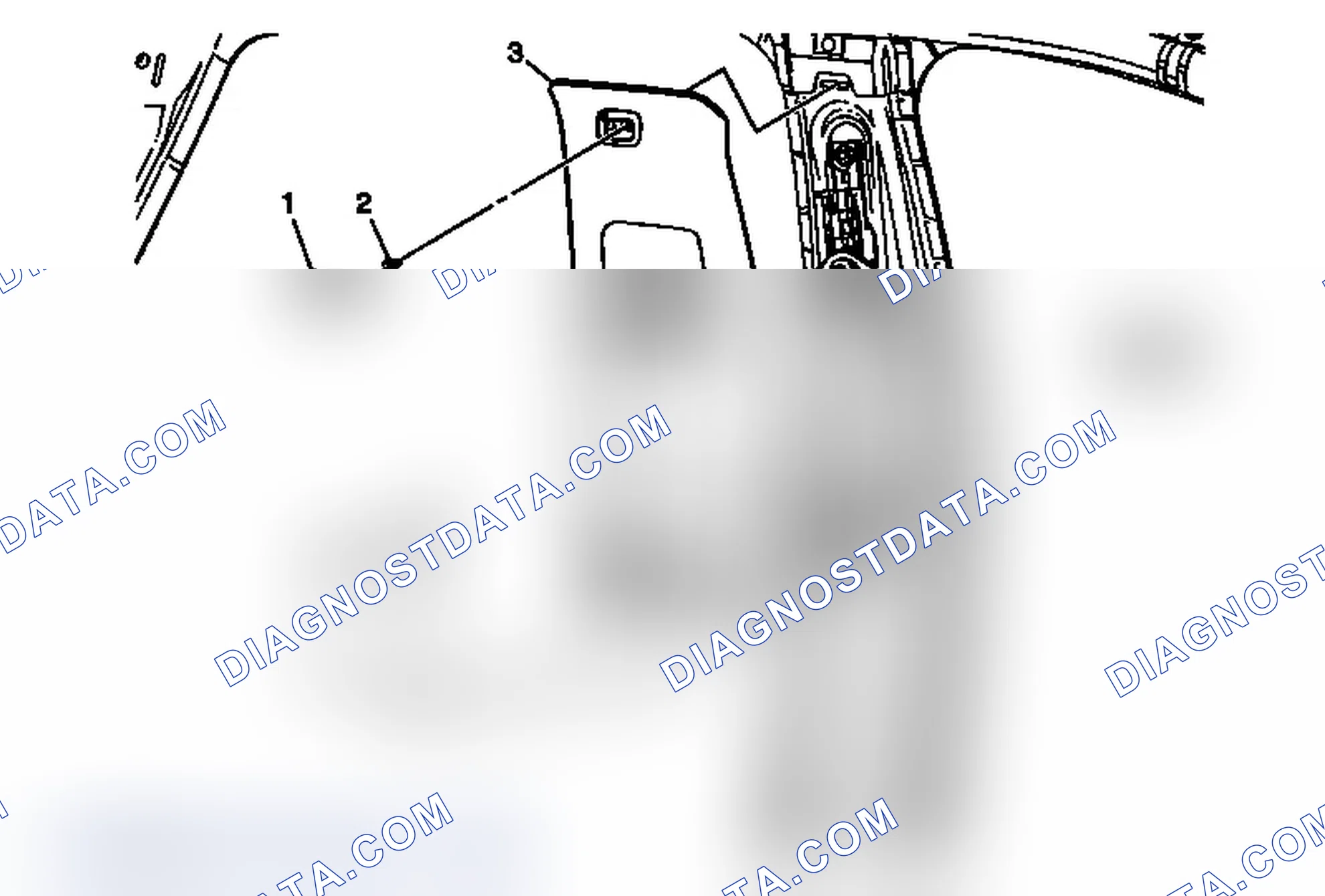 Scheme 46: Center Pillar Upper Trim Panel Replacement