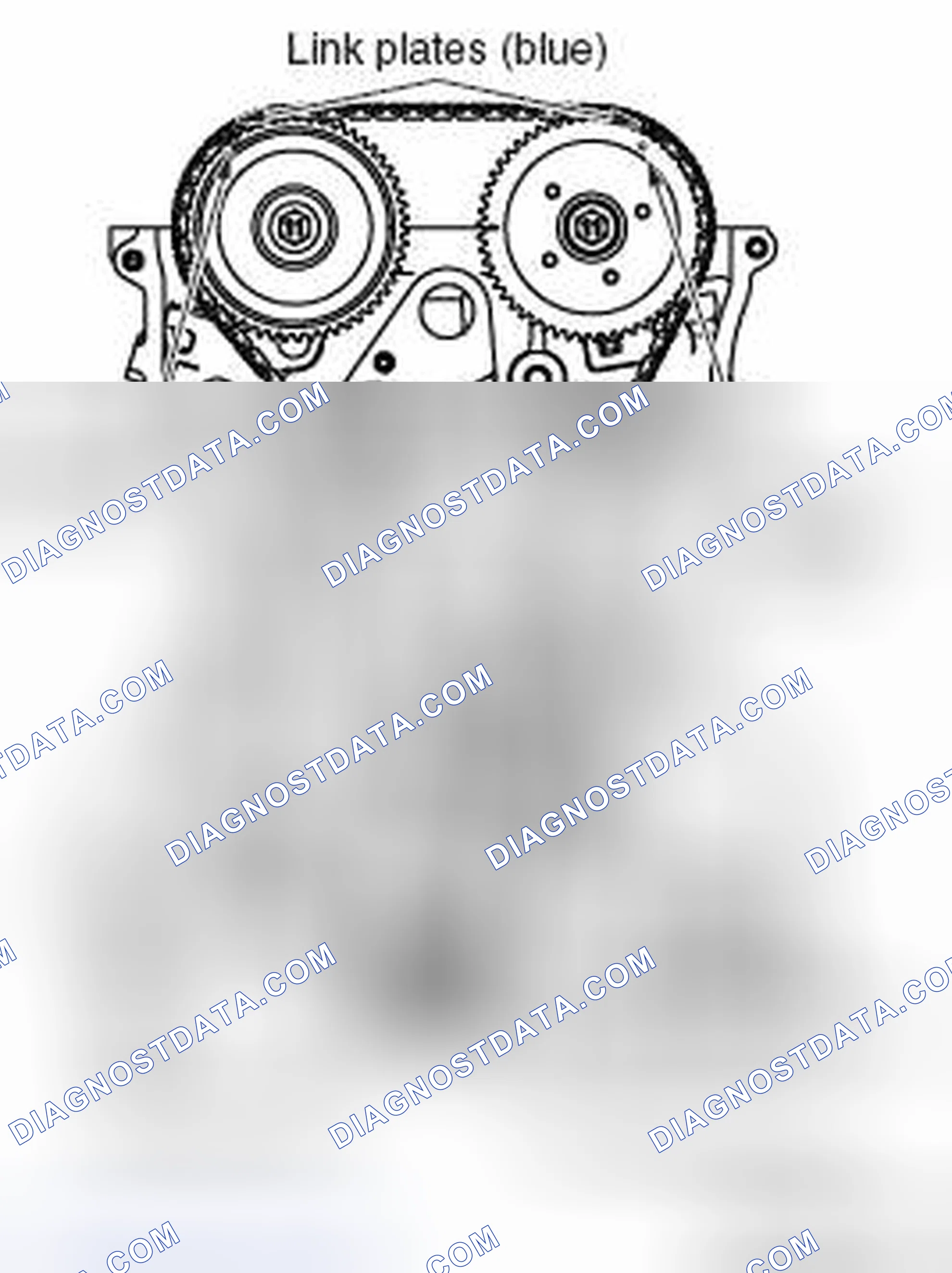 Scheme 57: B: TIMING CHAIN TENSIONER INSTALLATION