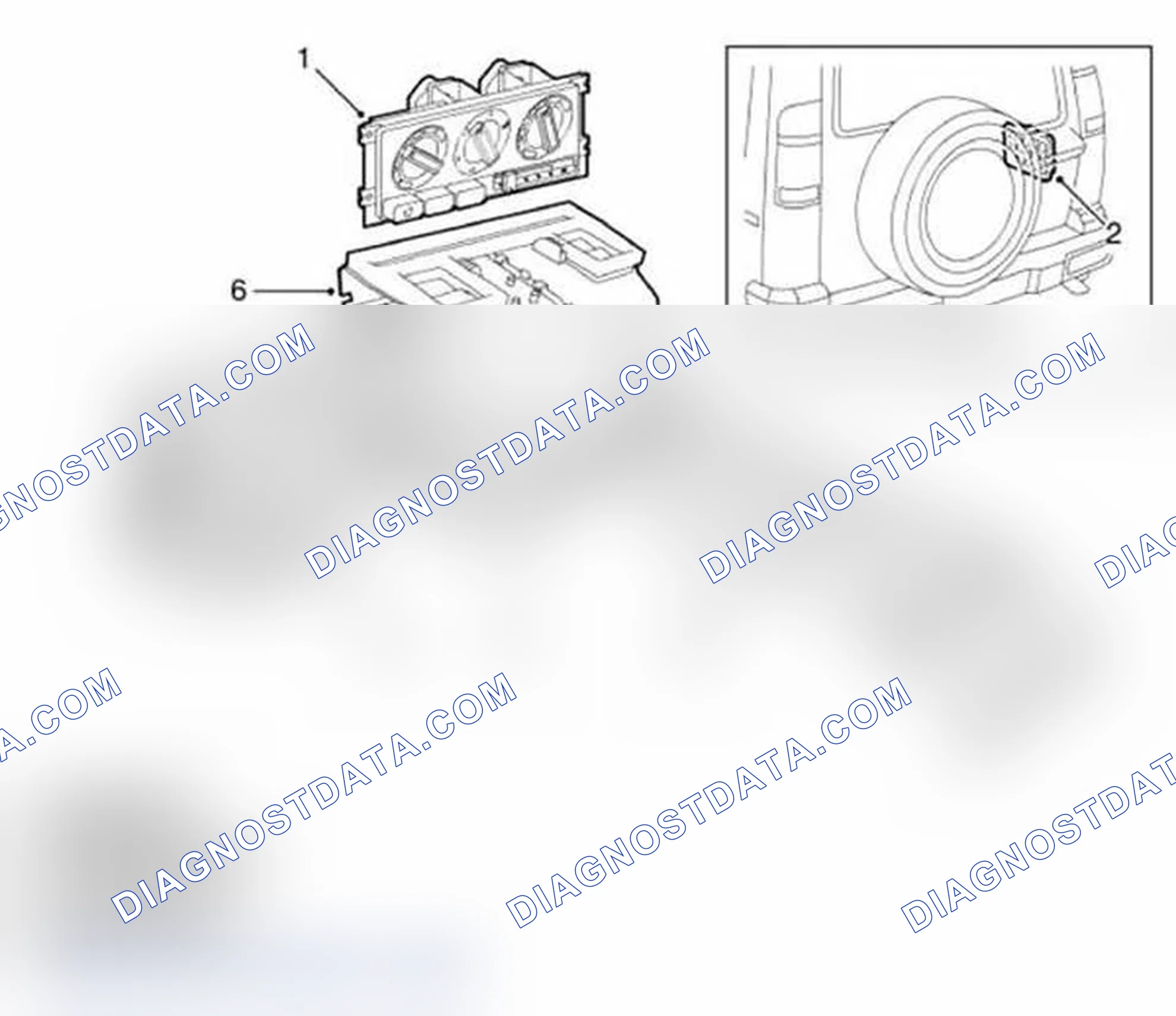 Scheme 1: Heating and ventilation component layout