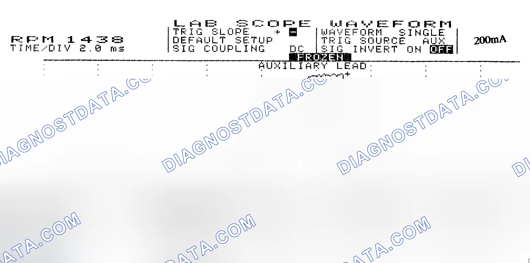 Scheme 15: Single Injector w/Normal Current Flow - Current Pattern