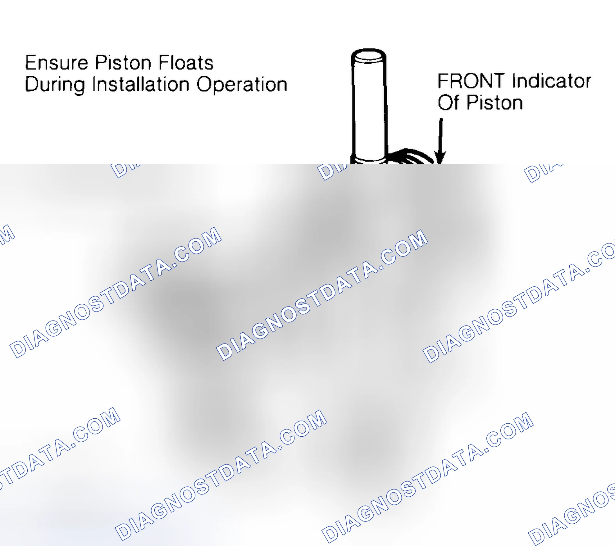 Scheme 12: Installing Typical Piston Pin