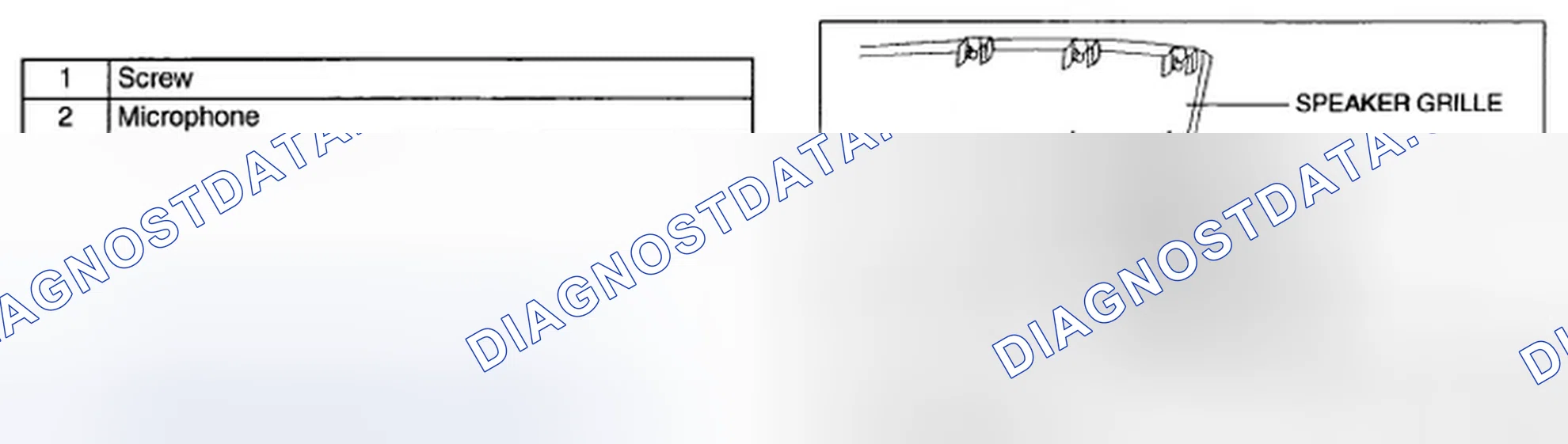 Scheme 32: MICROPHONE REMOVAL/INSTALLATION