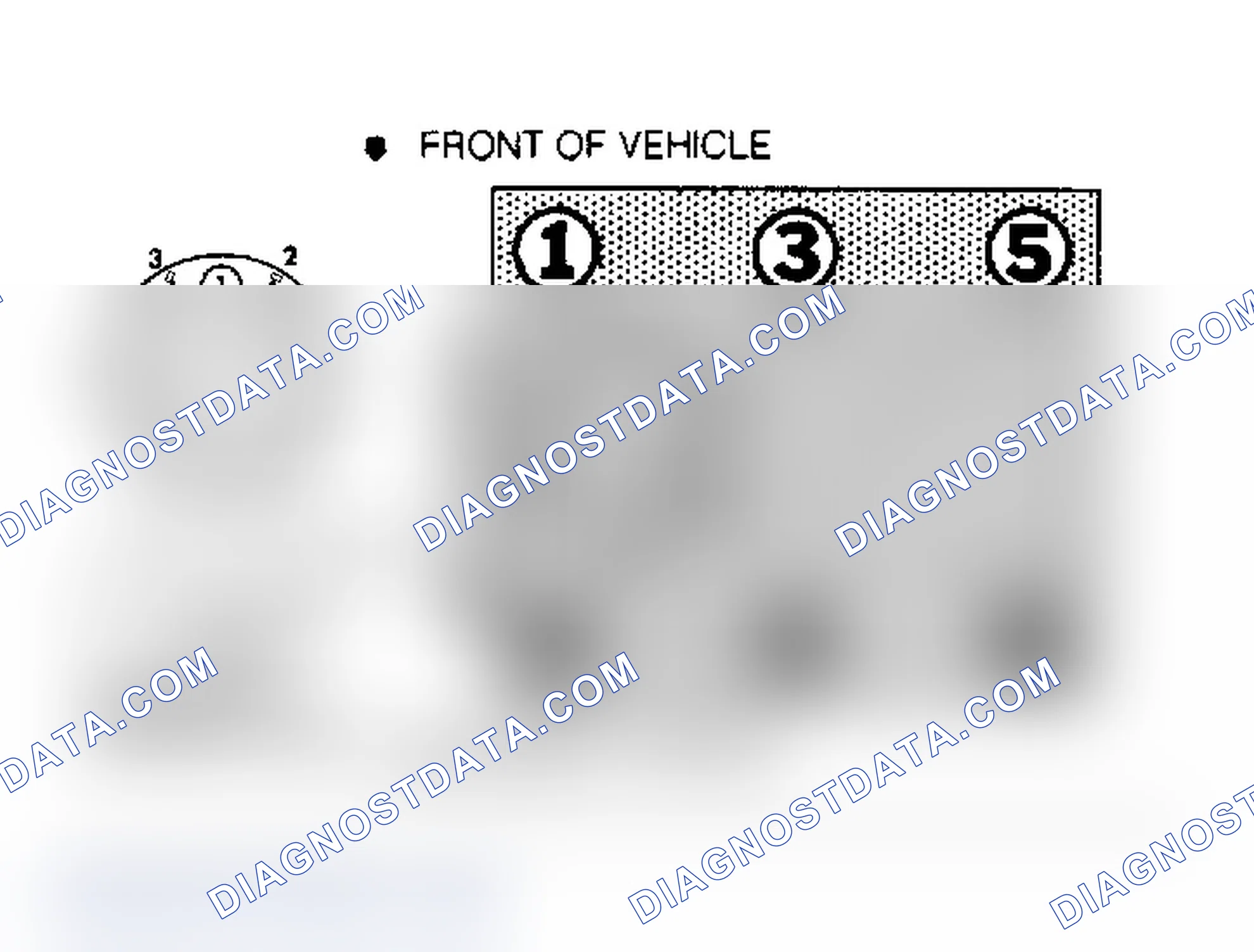 Scheme 3: 3.0L (VIN 3) Firing Order & Distributor Rotation