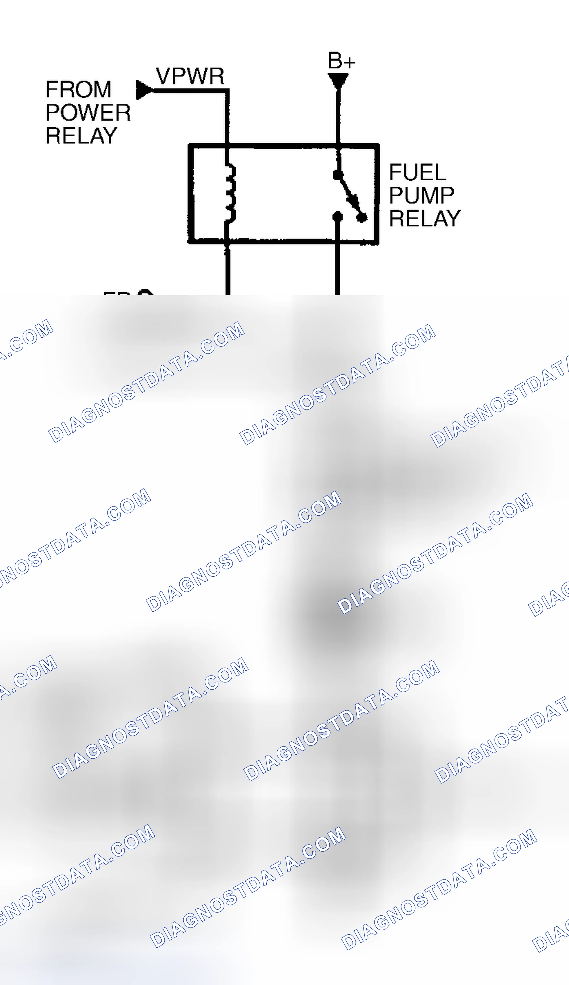 Scheme 18: Fuel Pump (Applications Using Fuel Pump Relay For Fuel Pump ON/OFF Control)