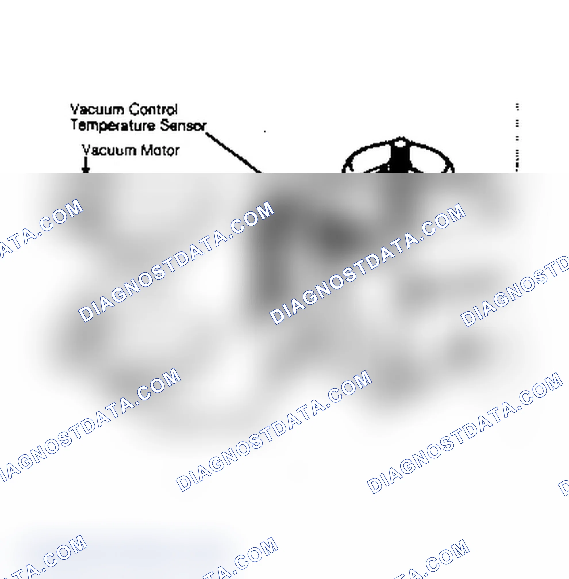 Scheme 95: Thermostatic Air Cleaner Assembly with Temperature Sensor & Vacuum Motor