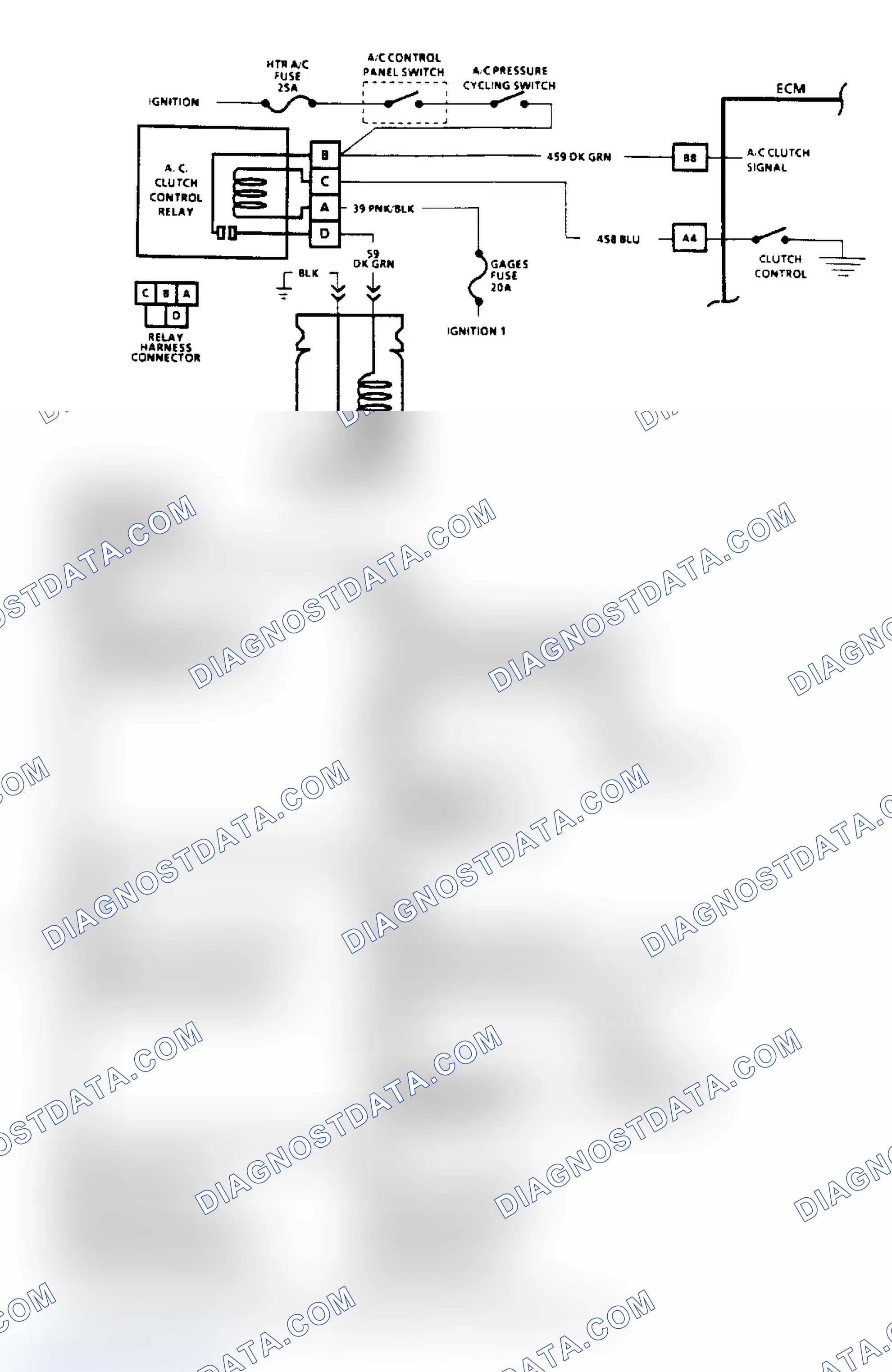 Scheme 118: A/C Clutch Control Diagnosis Flow Chart (2.5L) (3 Of 3)