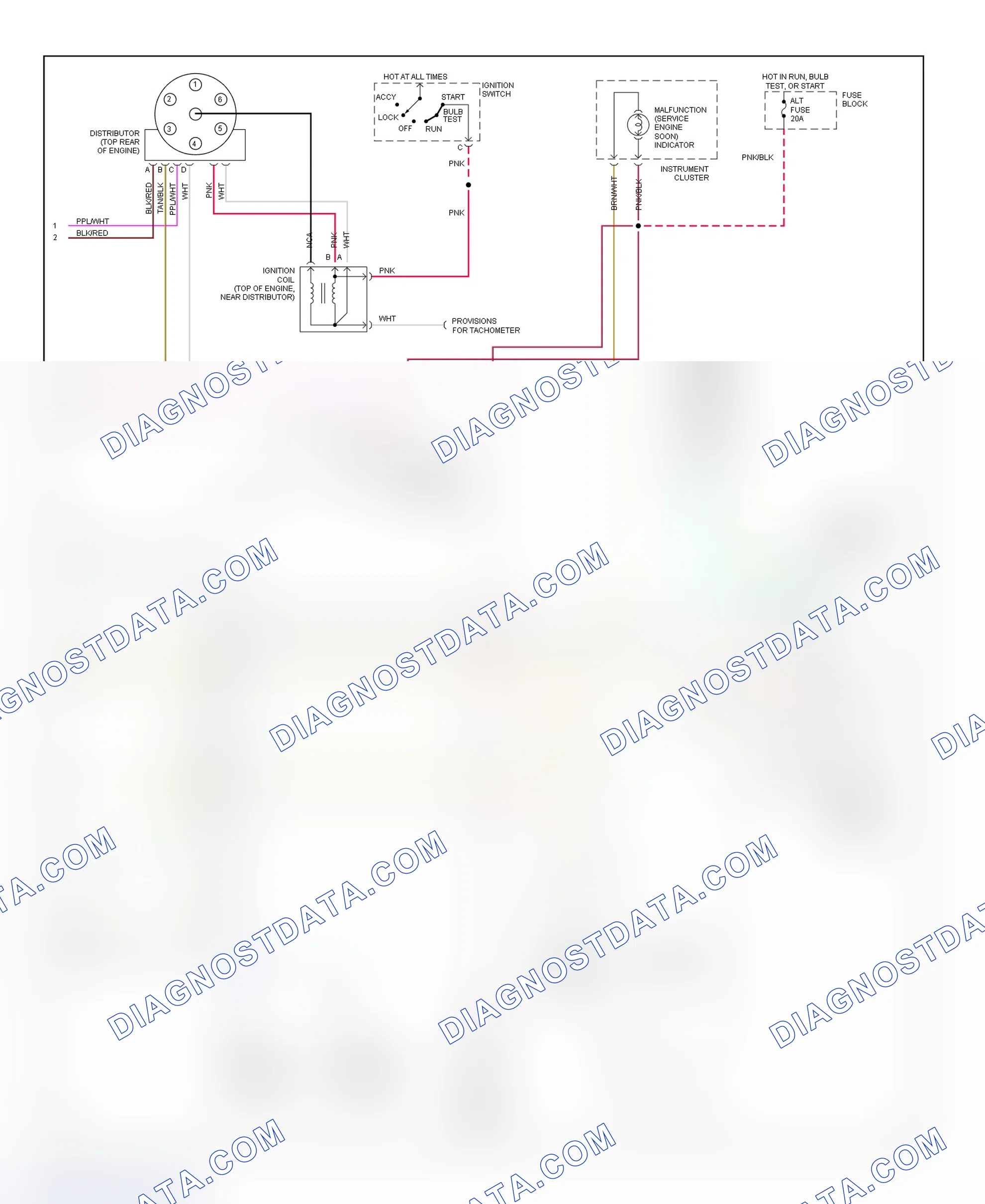 Scheme 99: Wiring Diagram ("P" Series - 5.7L With M/T - 2 Of 2)