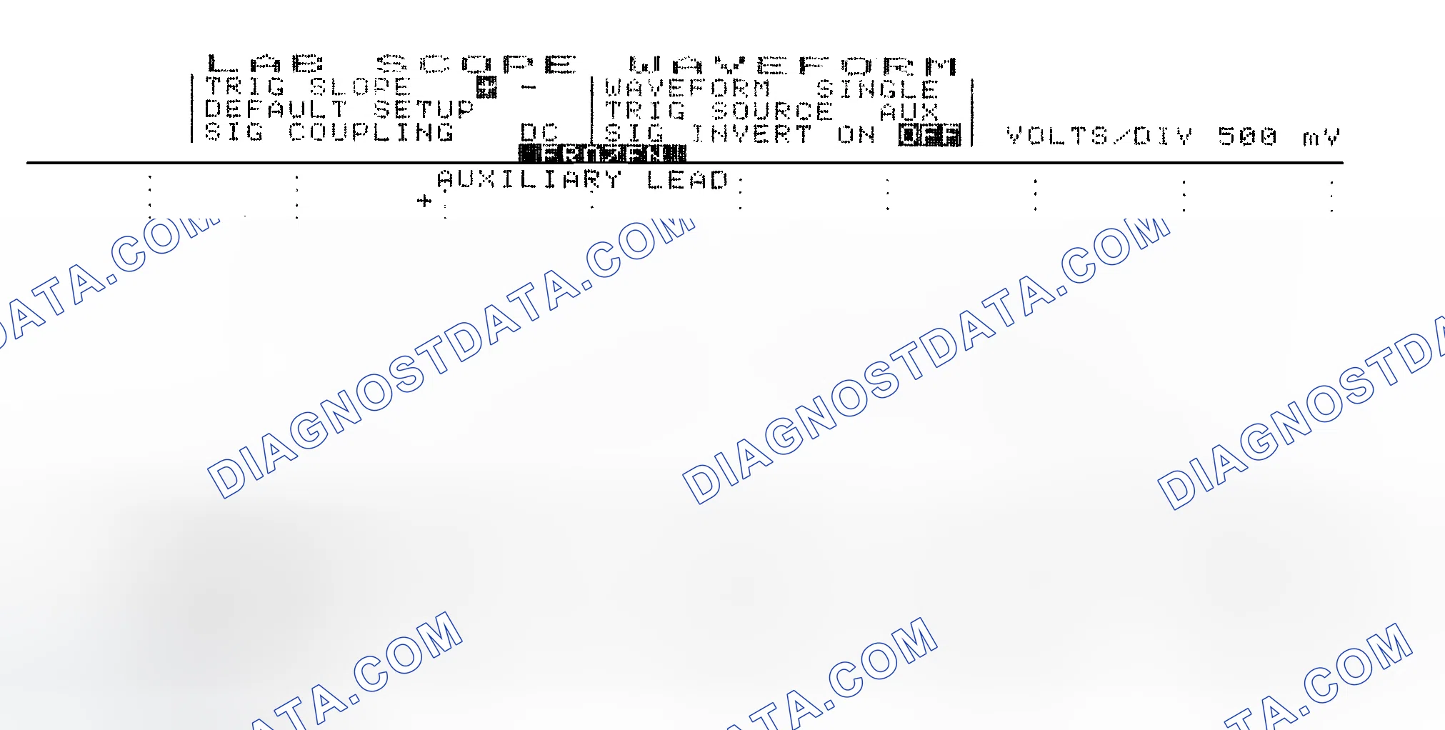 Scheme 14: Single Injector w/Excessive Current Flow - Current Pattern