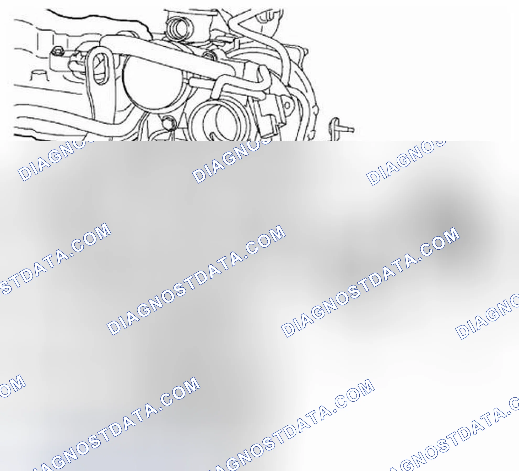 Scheme 21: Exhaust Turbocharger Inlet Pipe Replacement - Bank 2 (LAU)