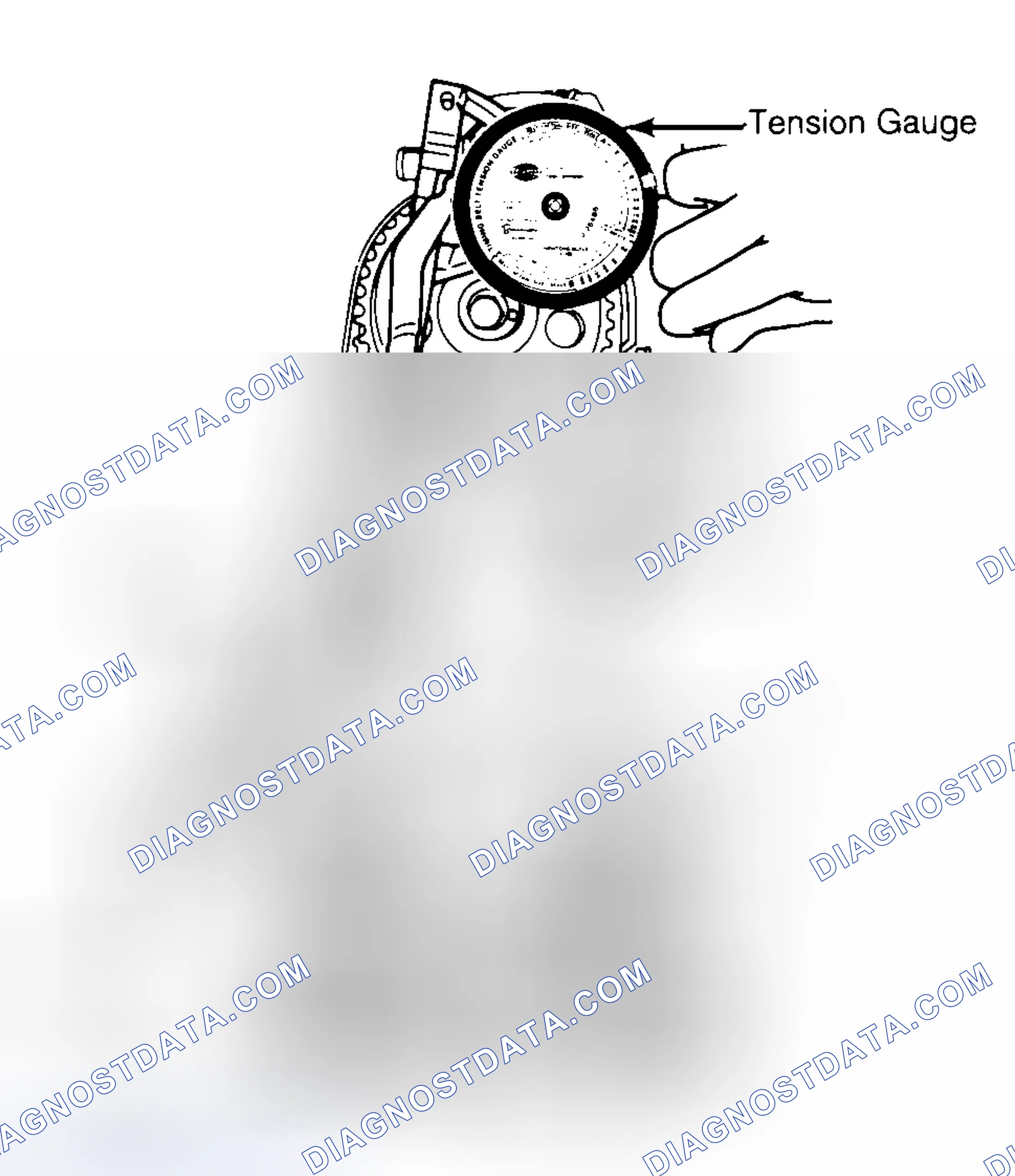 Scheme 3: Adjusting Typical Timing Belt Tension