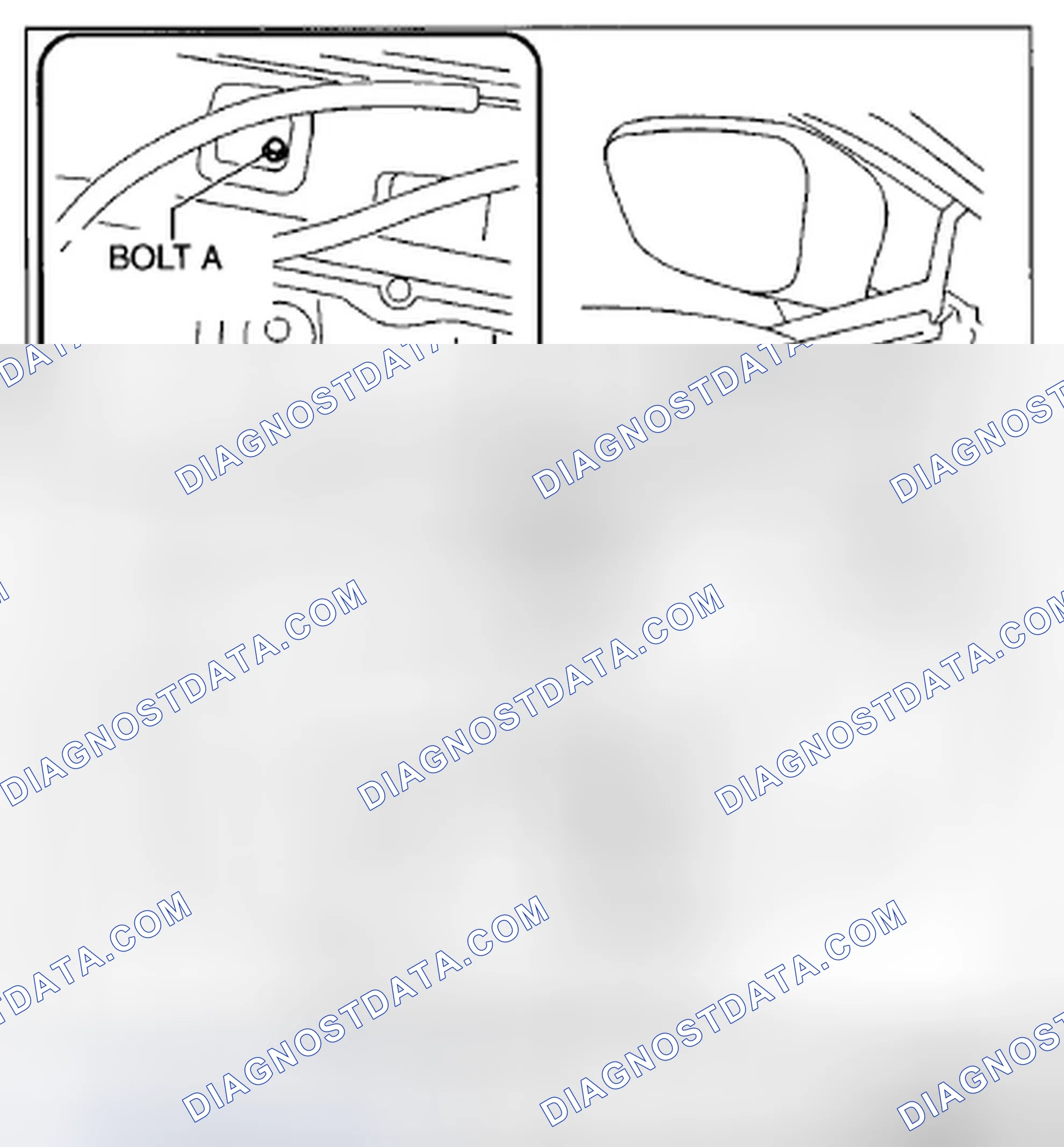 Scheme 85: FRONT POWER WINDOW REGULATOR REMOVAL/INSTALLATION