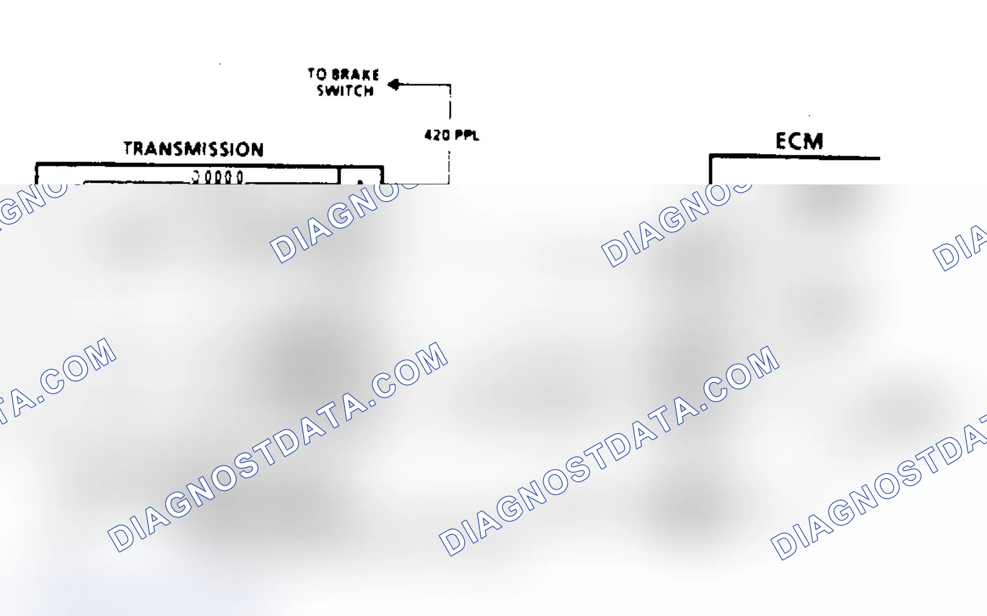 Scheme 177: CHART C-8D, TRANSMISSION GEAR SWITCHES CIRCUIT CHECK 2.3L PFI