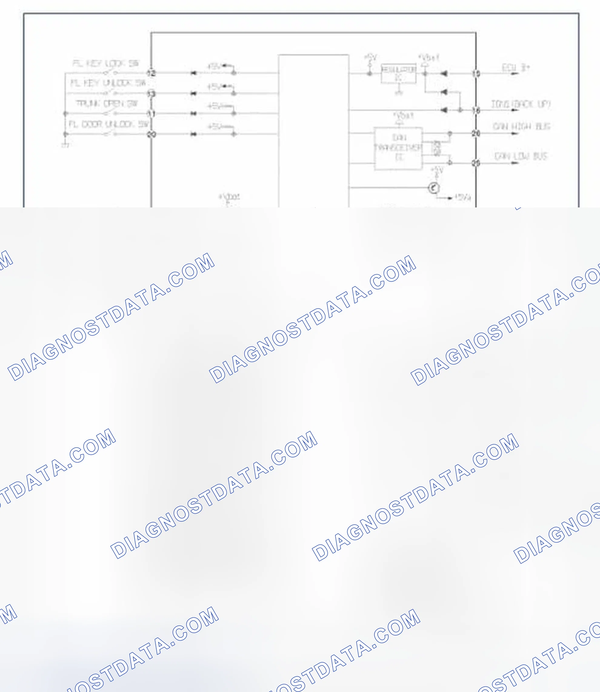 Scheme 33: Driver Power Window Switch (2)