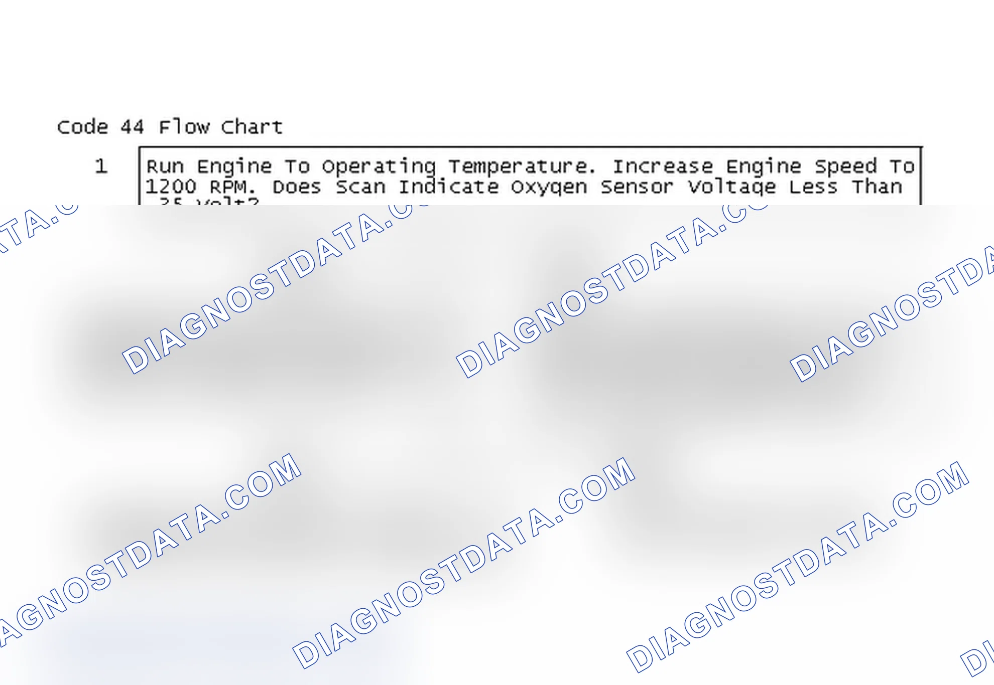 Scheme 230: Code 44 Flow Chart