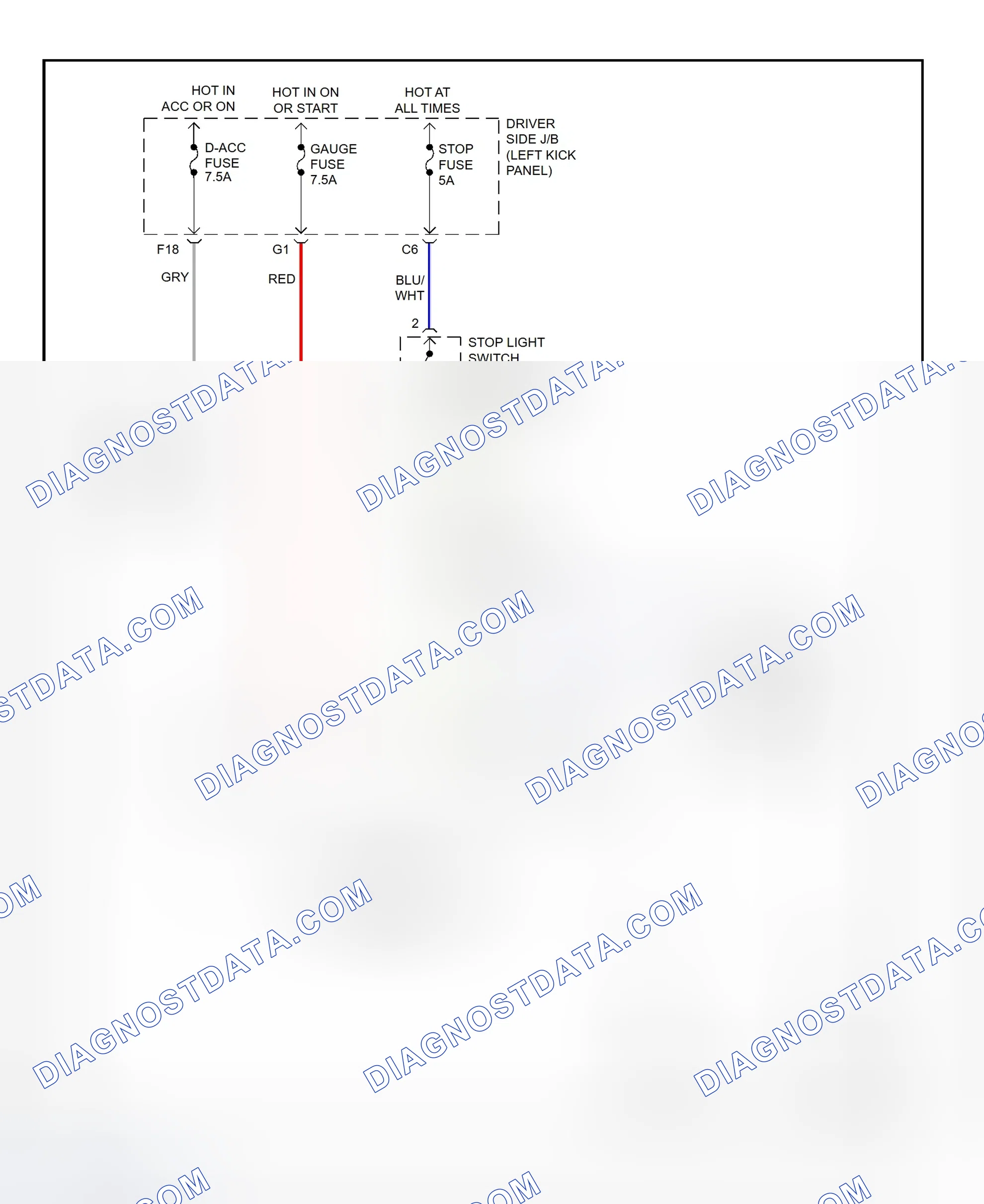 Scheme 453: Shift Interlock System Wiring Diagram (2002 - Lexus LS430)